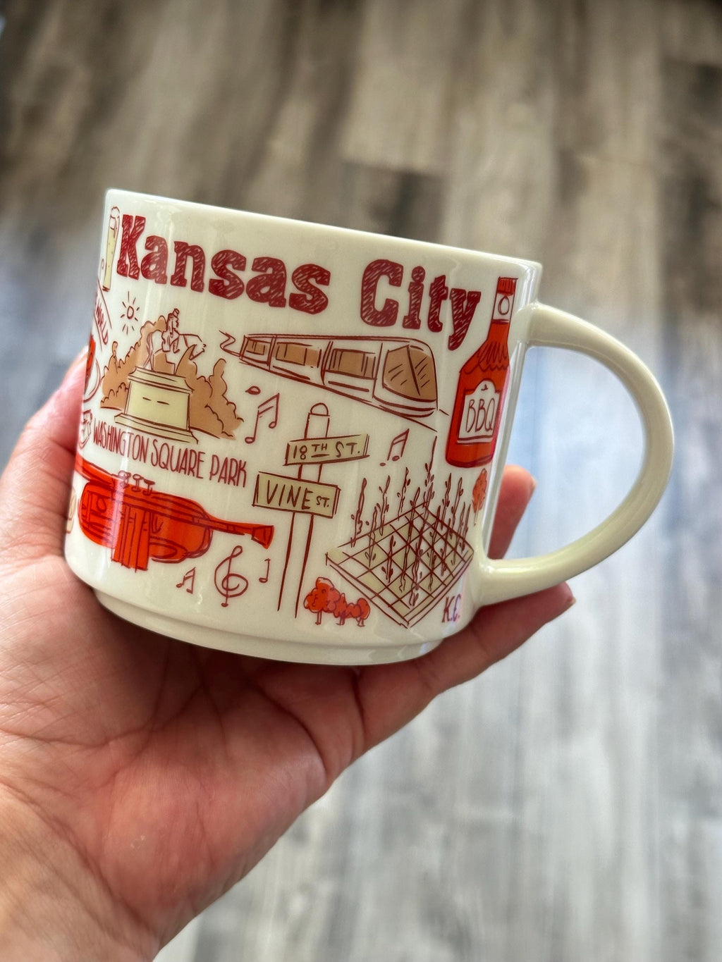 Starbucks Kansas City Been There Series Mug 14oz Coffee Cup EUC. Ship Fast! | Little Joy Market