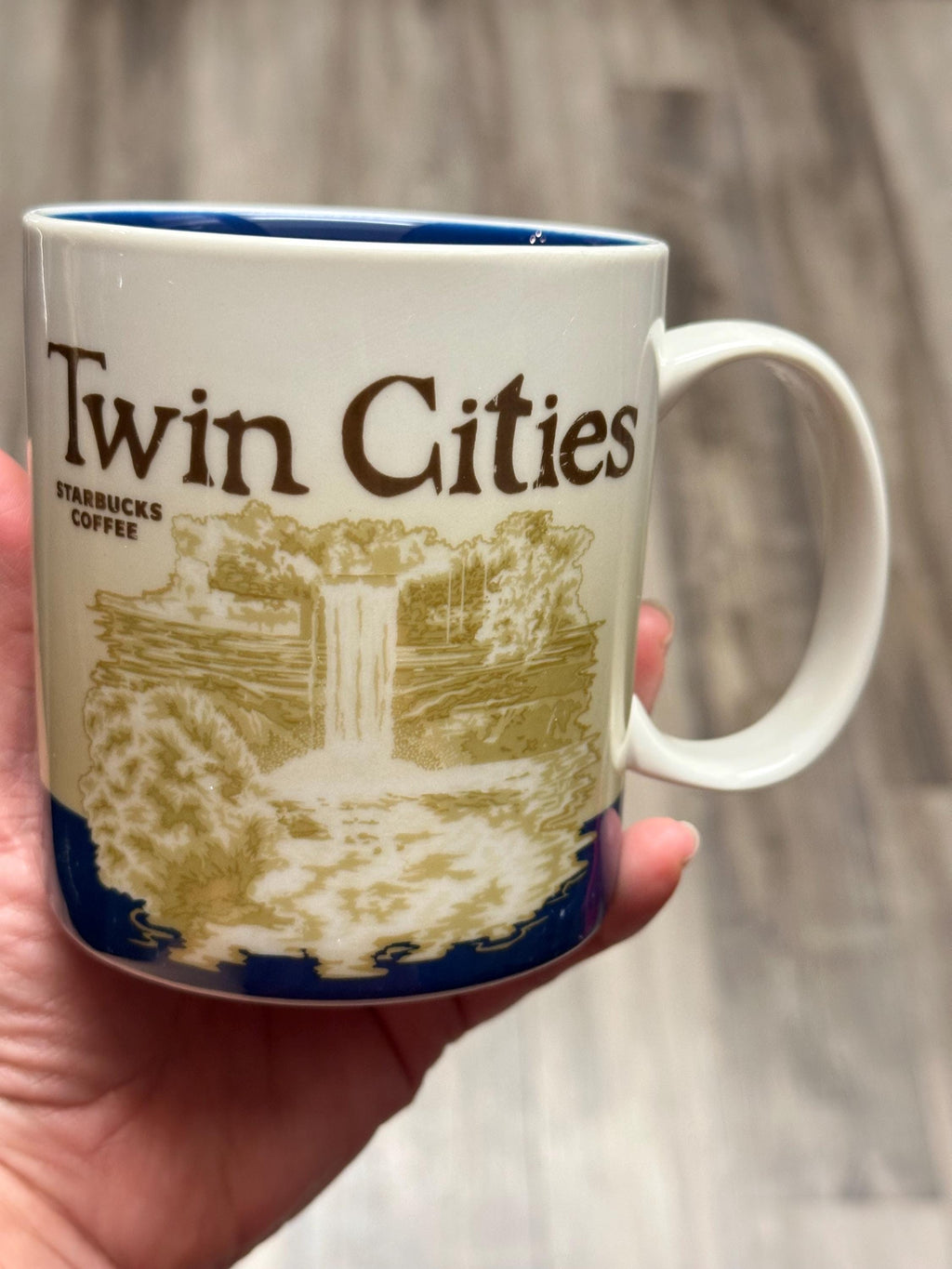Authentic Starbucks Twin Cities Global Icon Mug 16 oz 2012. Ship Fast!