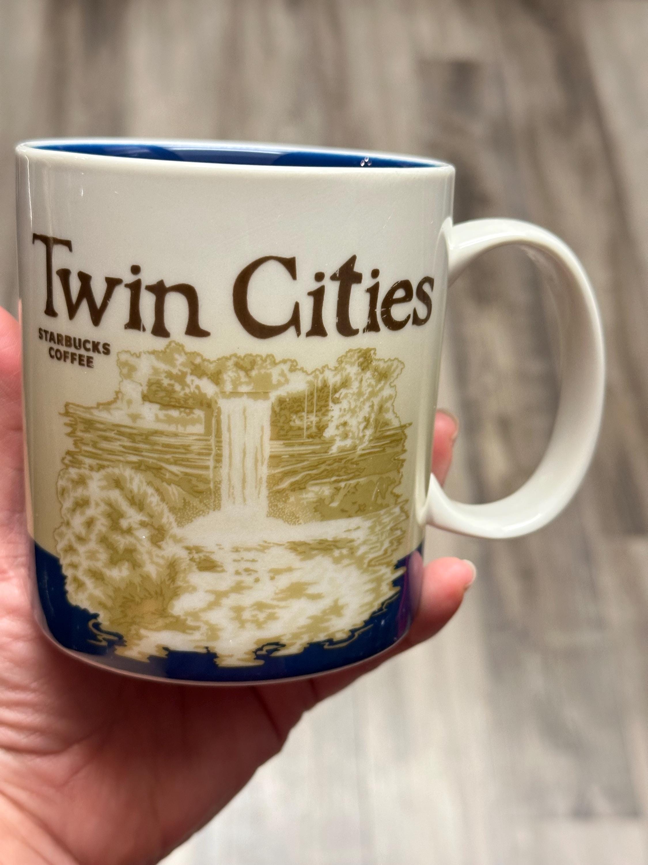 Authentic Starbucks Twin Cities Global Icon Mug 16 oz 2012. Ship Fast!