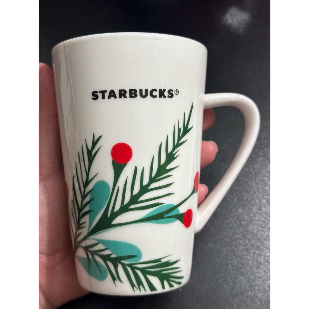 Starbucks Holiday Mug: 2020 Christmas Red Berries Design (12 oz). Ship Fast!