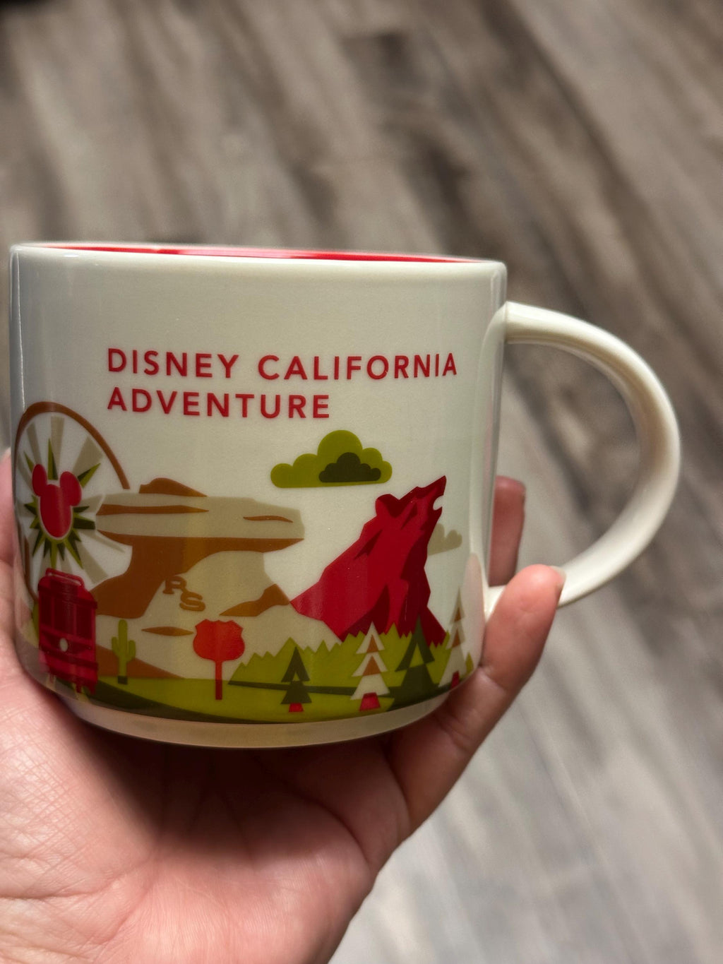 Disney California Adventure You Are Here Starbucks Mug. Ship Fast!