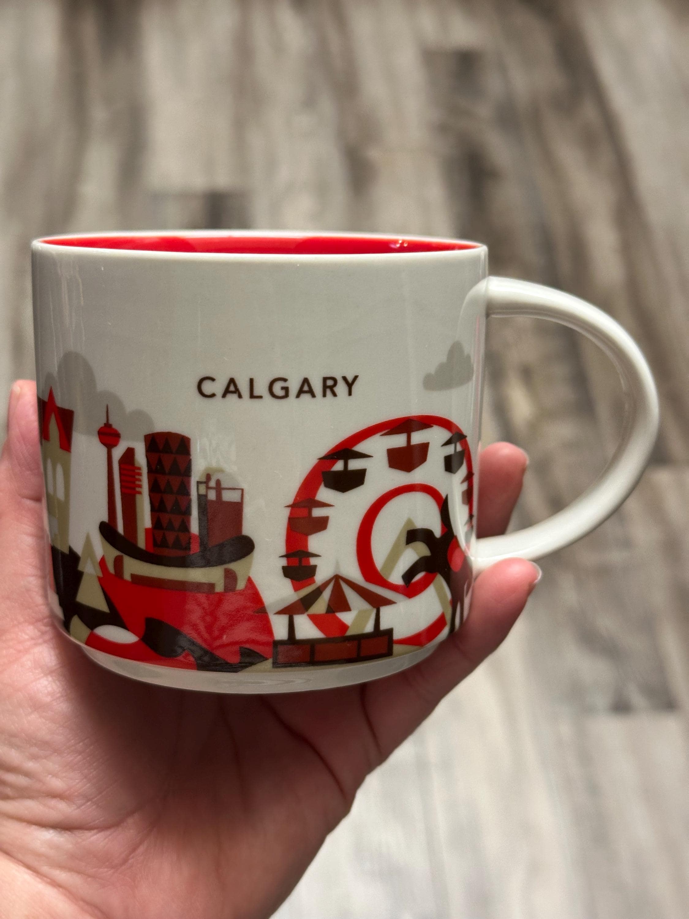 Starbucks Calgary You Are Here Mug 14 oz. Ship Fast!