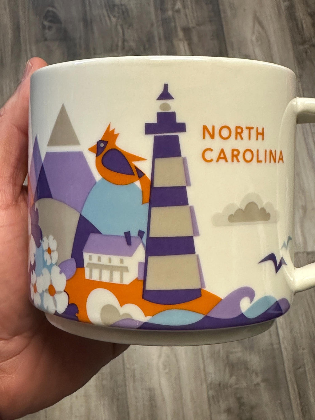 Starbucks North Carolina You Are Here Mug | 14 oz EUC. Ship Fast!