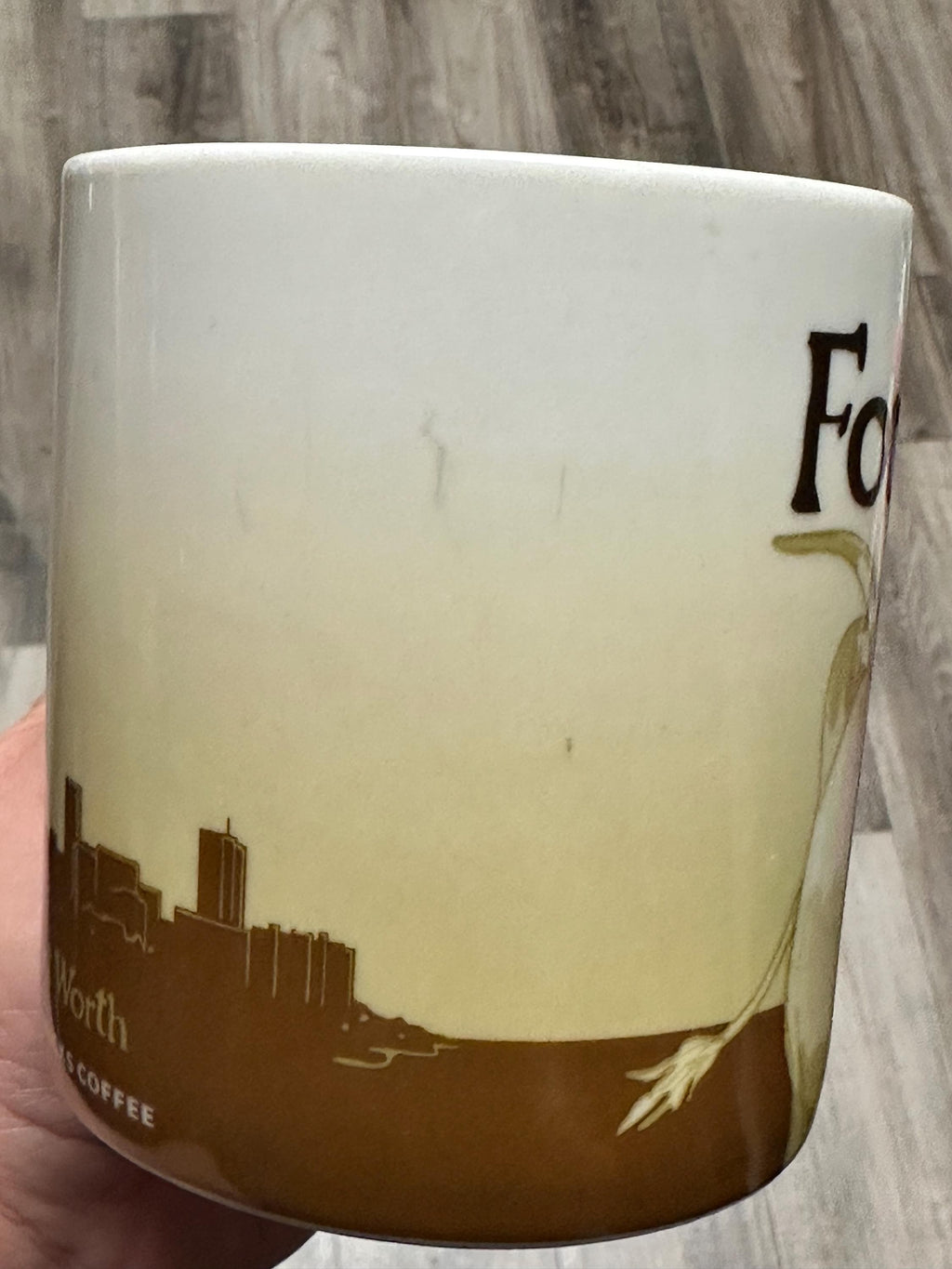 Starbucks Fort Worth City Collector Series Mug 16oz Coffee Cup Collector GUC. Ship Fast!