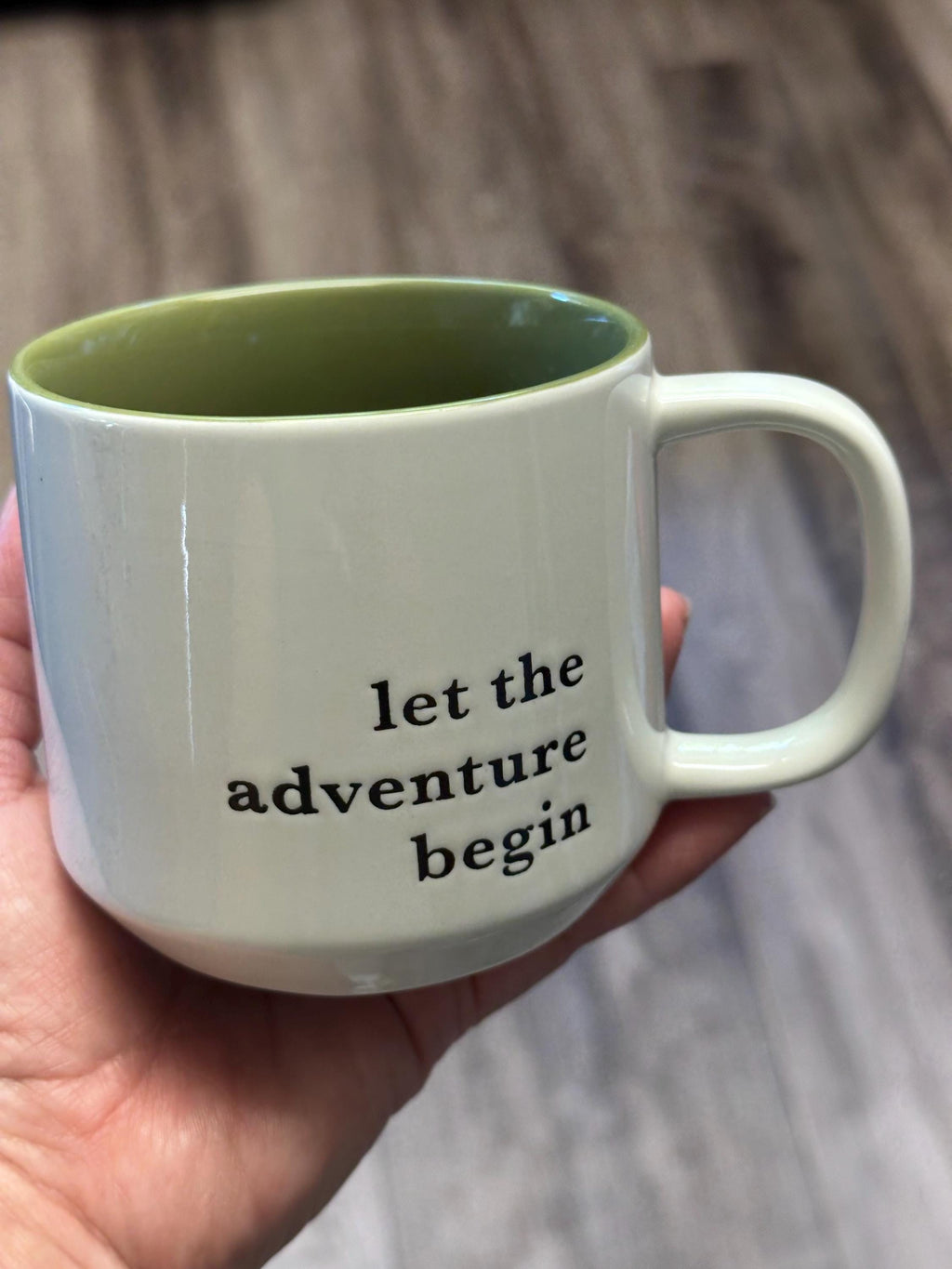 Let the Adventure Begin Mug 14 oz – Stoneware. Ship Fast! | Little Joy Market