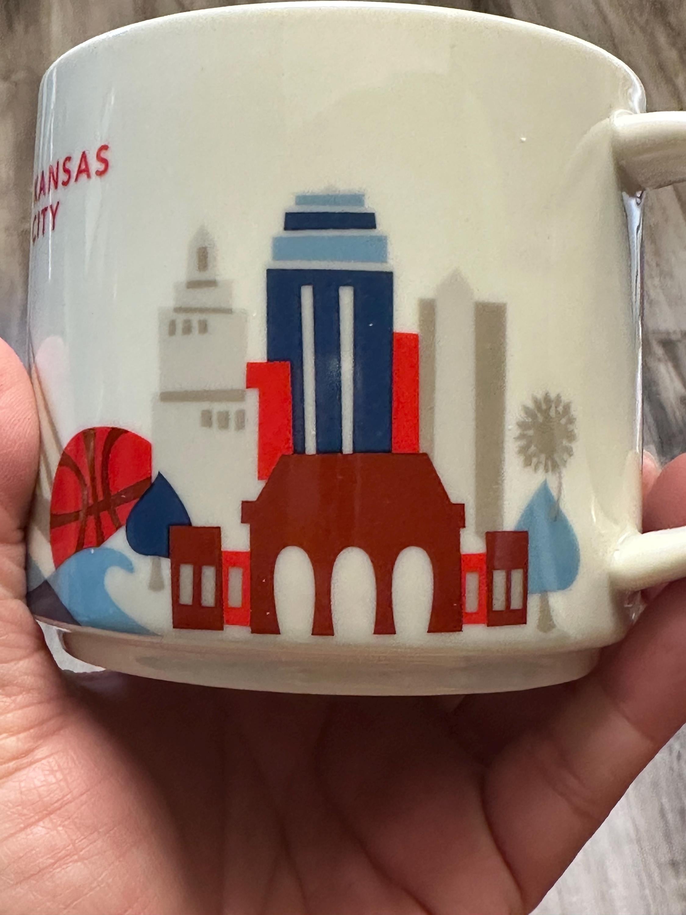Starbucks Kansas City “You Are Here” YAH Collection 14oz Coffee Mug. Ship Fast