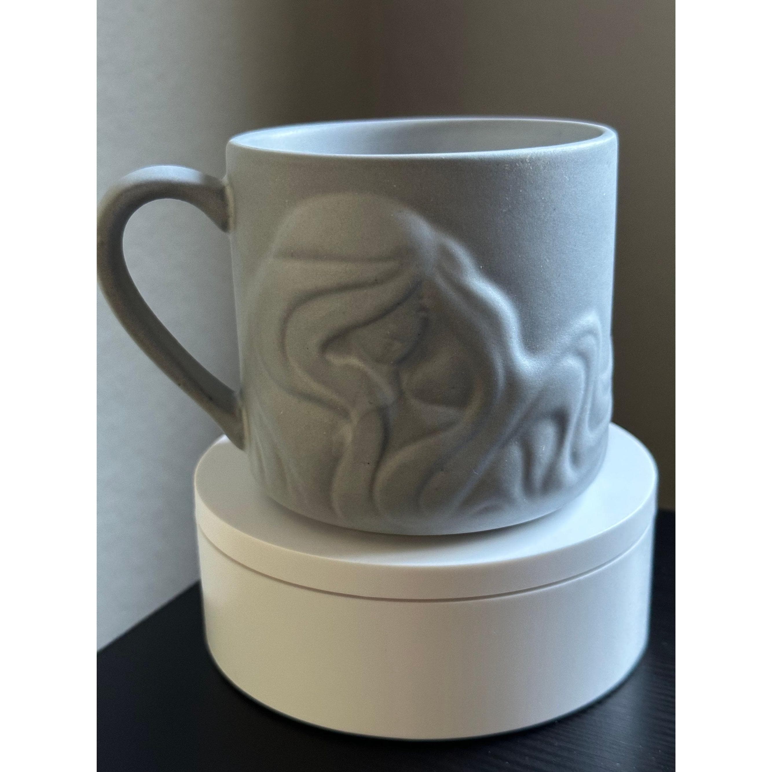 Starbucks Gray Raised Siren Mug 12oz – Since 1971, 2016. Ship Fast! | Little Joy Market