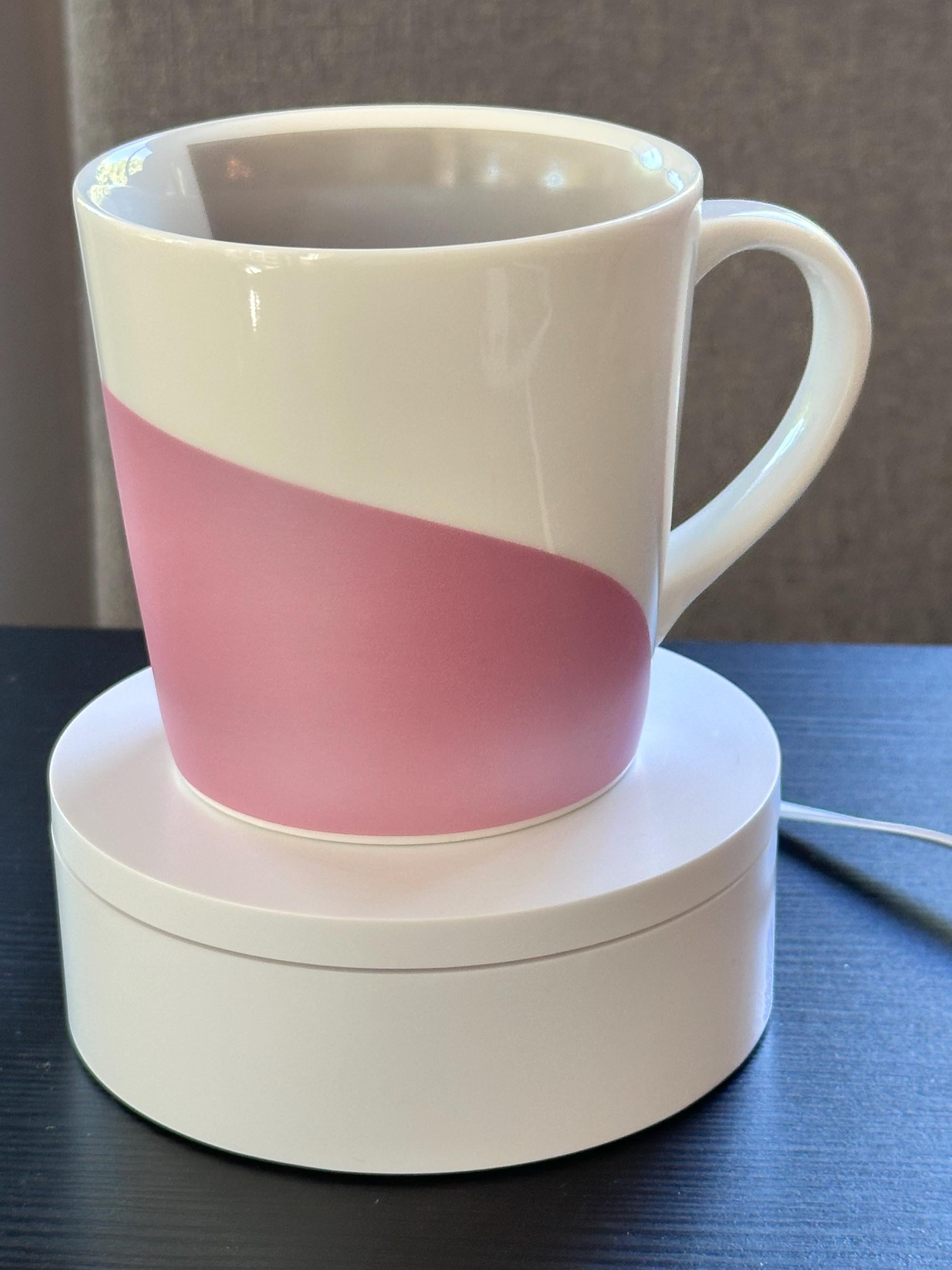 Starbucks 2005 Pink Gray Swirl Coffee Mug 12oz Vintage GUC. Ship Fast!