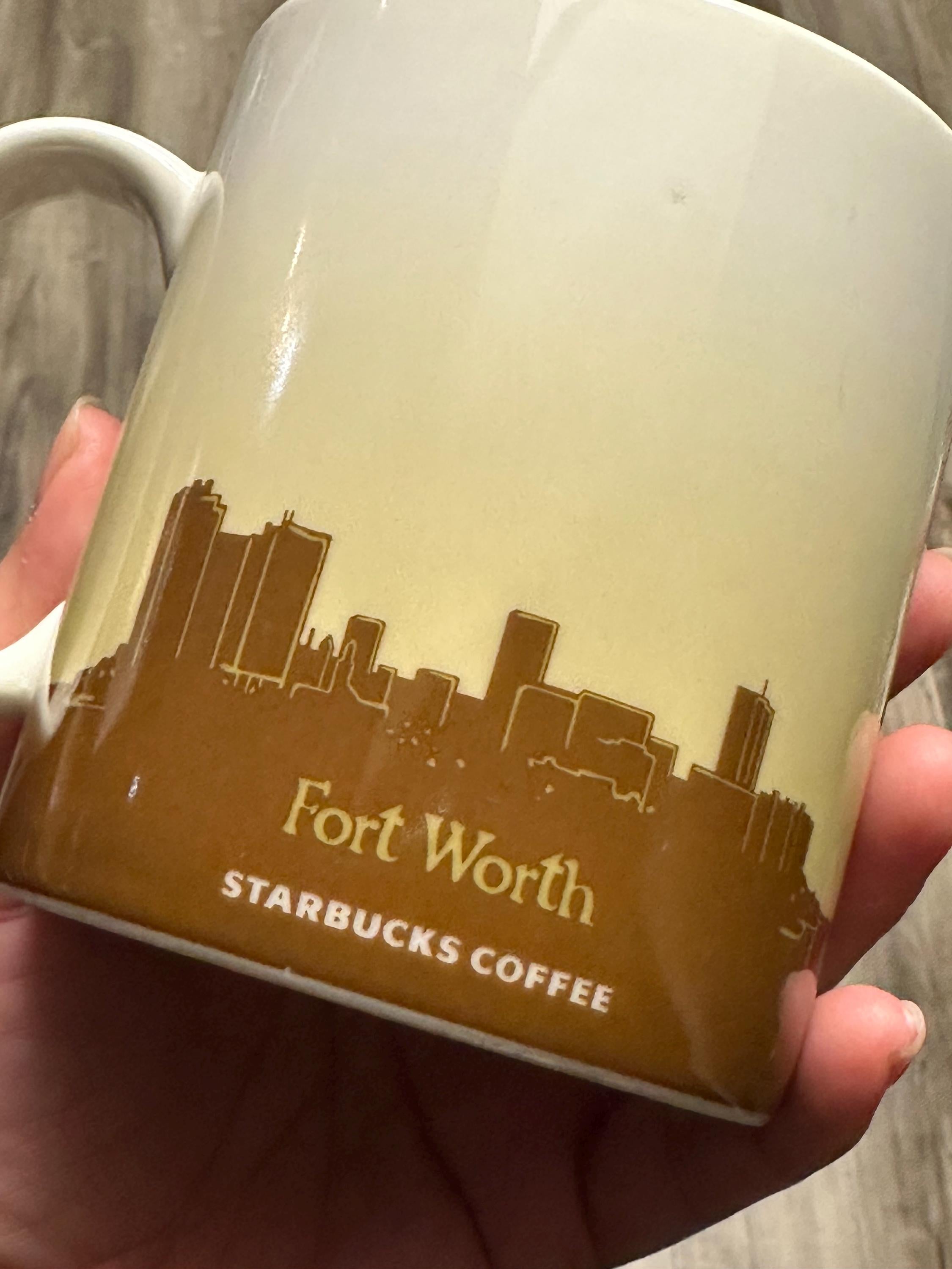 Starbucks Fort Worth City Collector Series Mug 16oz Coffee Cup Collector GUC. Ship Fast!