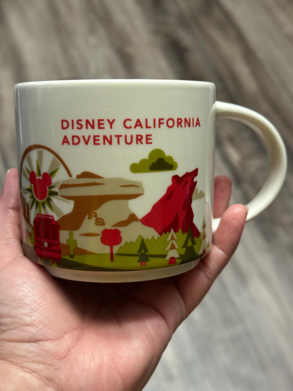 Disney California Adventure You Are Here Starbucks Mug. Ship Fast!
