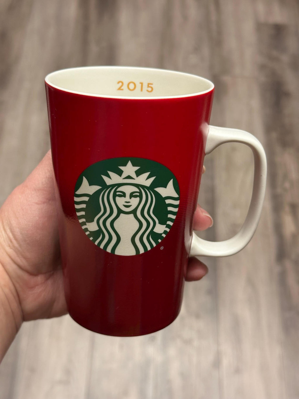 Starbucks Red Holiday Mug 16oz (2015). Ship Fast!