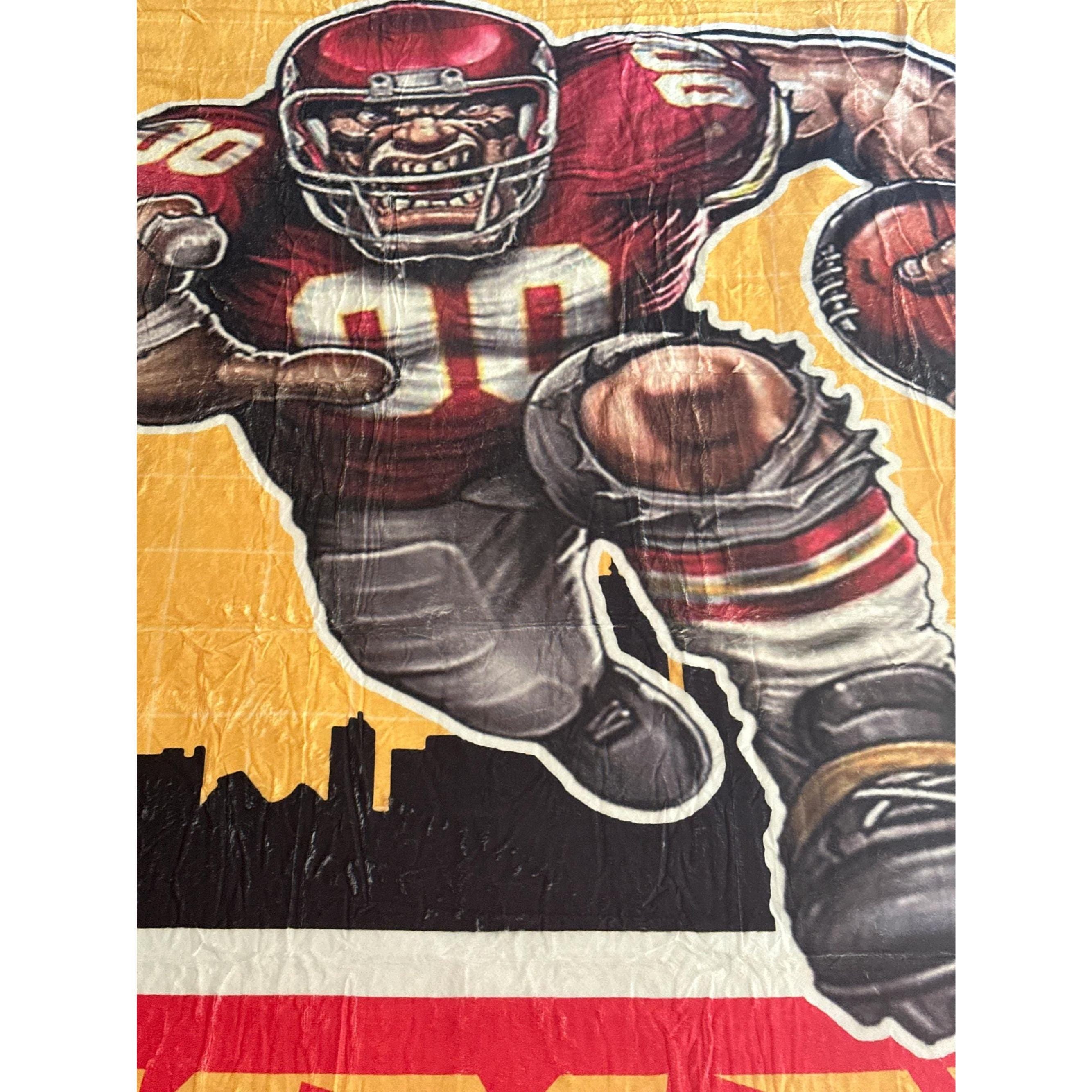 Kansas City Throw Blanket 60x51 Soft Cozy KC Fan Gift. Ship Fast!