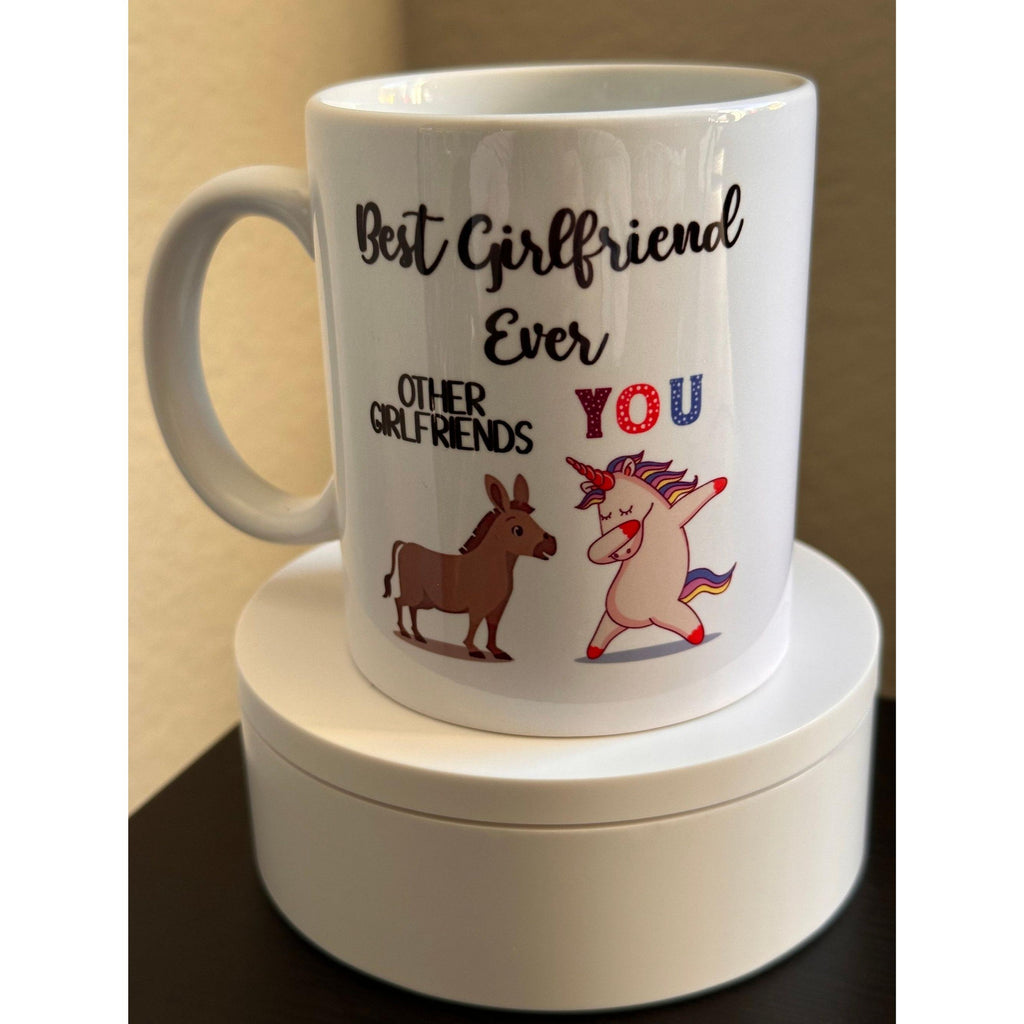 Girlfriend Ever Unicorn Coffee Mug - Funny Gift