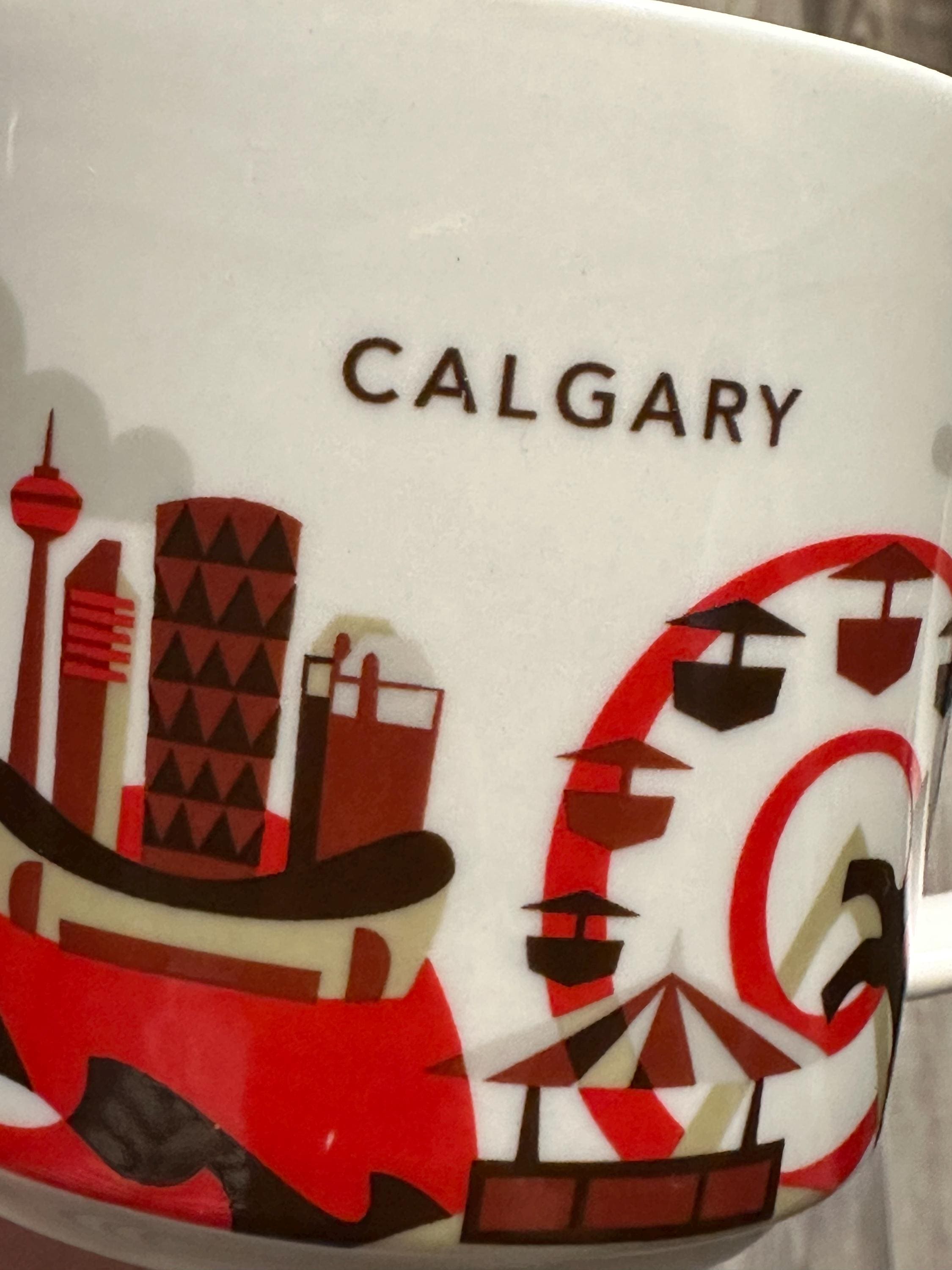 Starbucks Calgary You Are Here Mug 14 oz. Ship Fast!