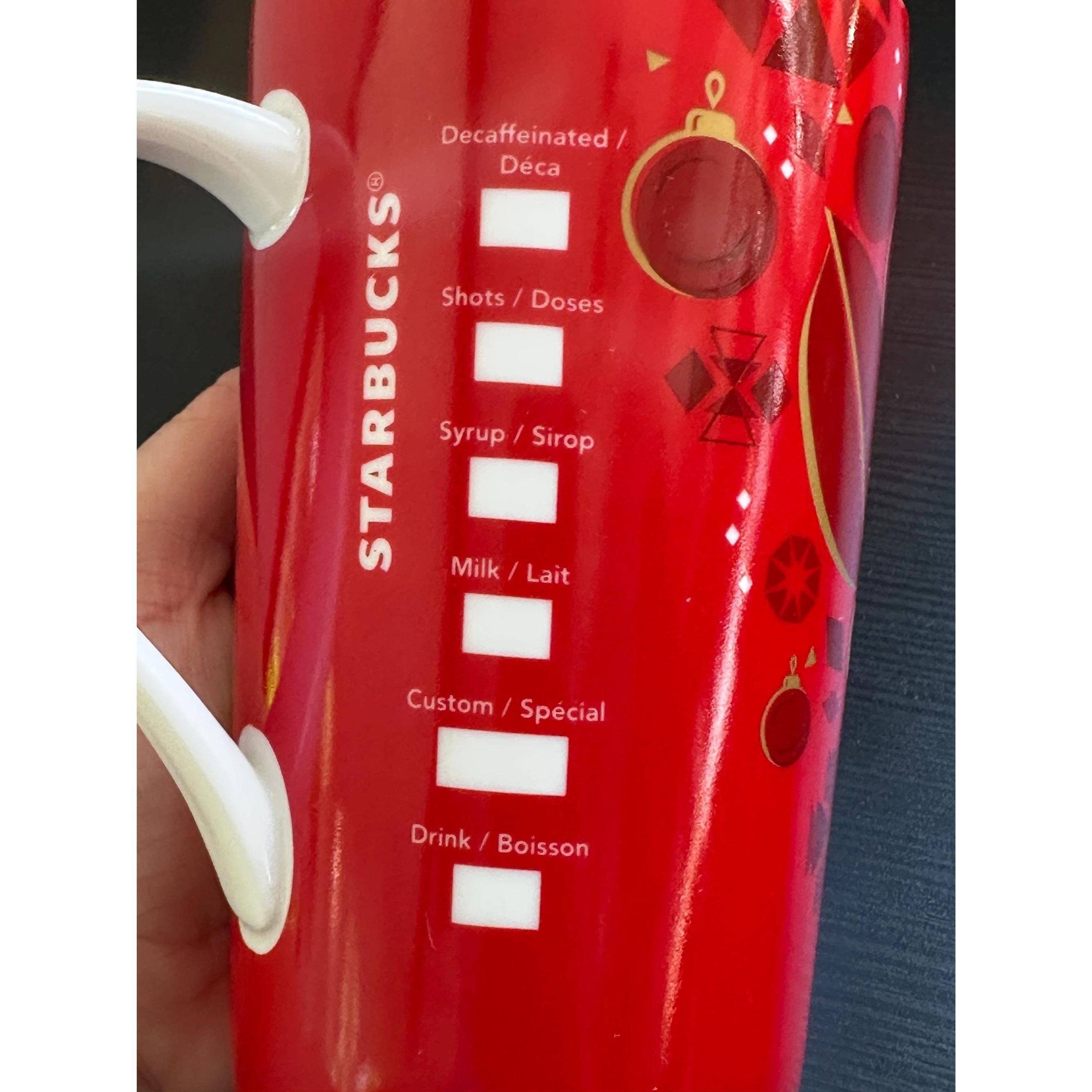 Starbucks Christmas Mug Red 16 oz 2013 Discontinued. EUC. Ship Fast!