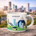 Starbucks Denver “You Are Here” YAH Collection 14oz Coffee Mug 2013. Ship Fast! | Little Joy Market