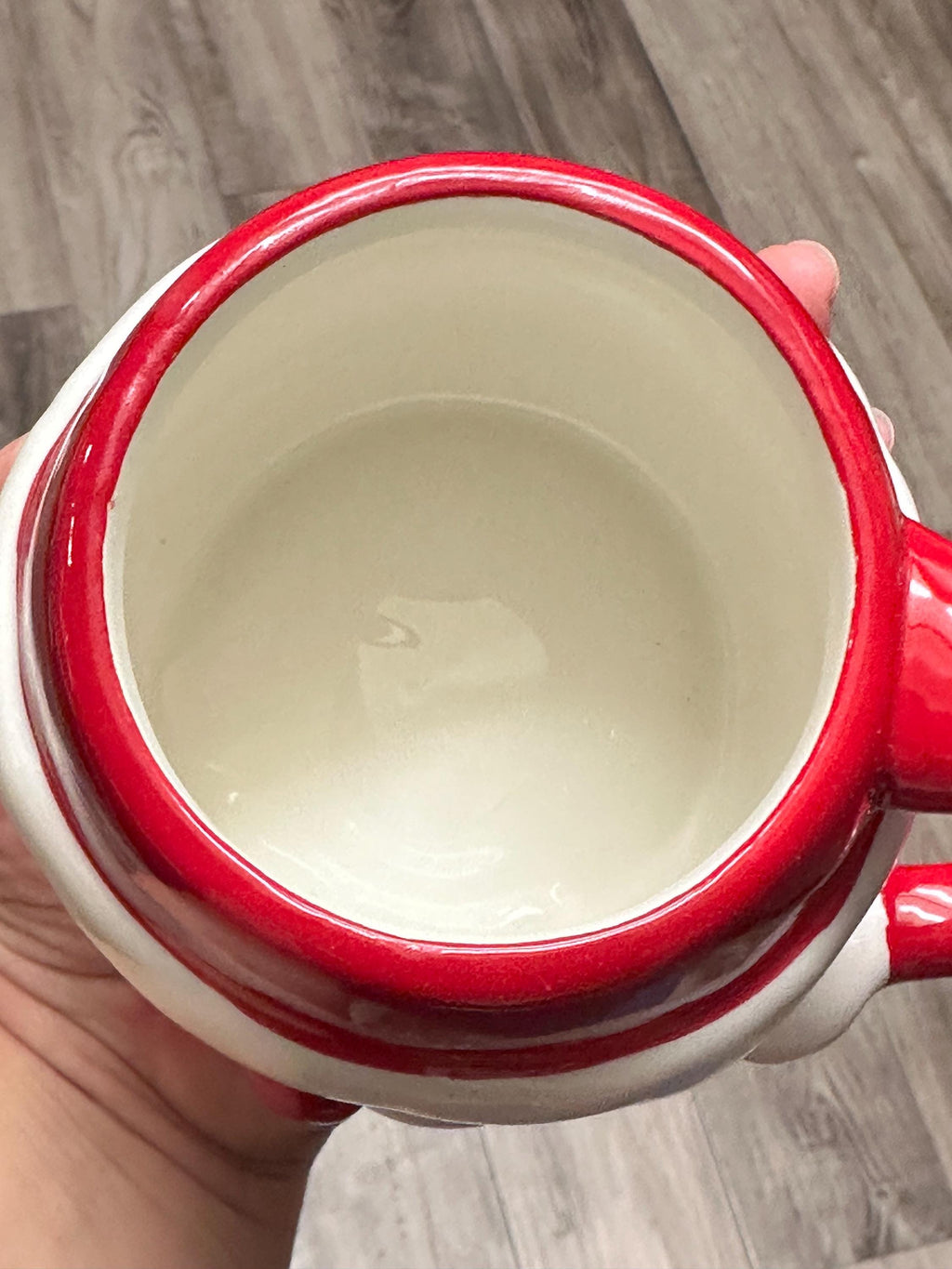 Santa Face 3D Holiday Mug, 14 oz Christmas Coffee Cup. Ship Fast!