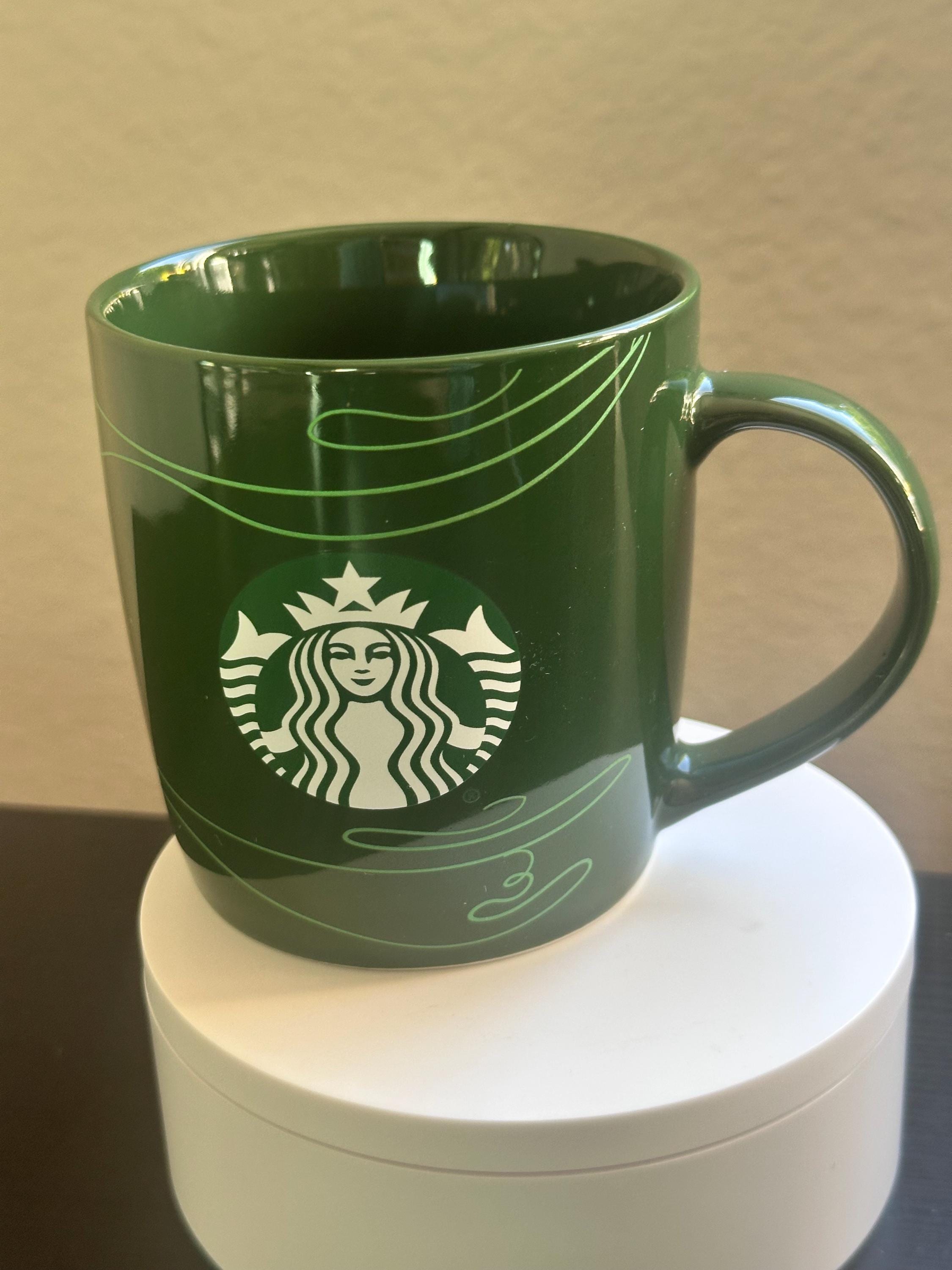 Starbucks Green Holiday Mug, 2020 Collector Cup (12 oz). Ship fast!