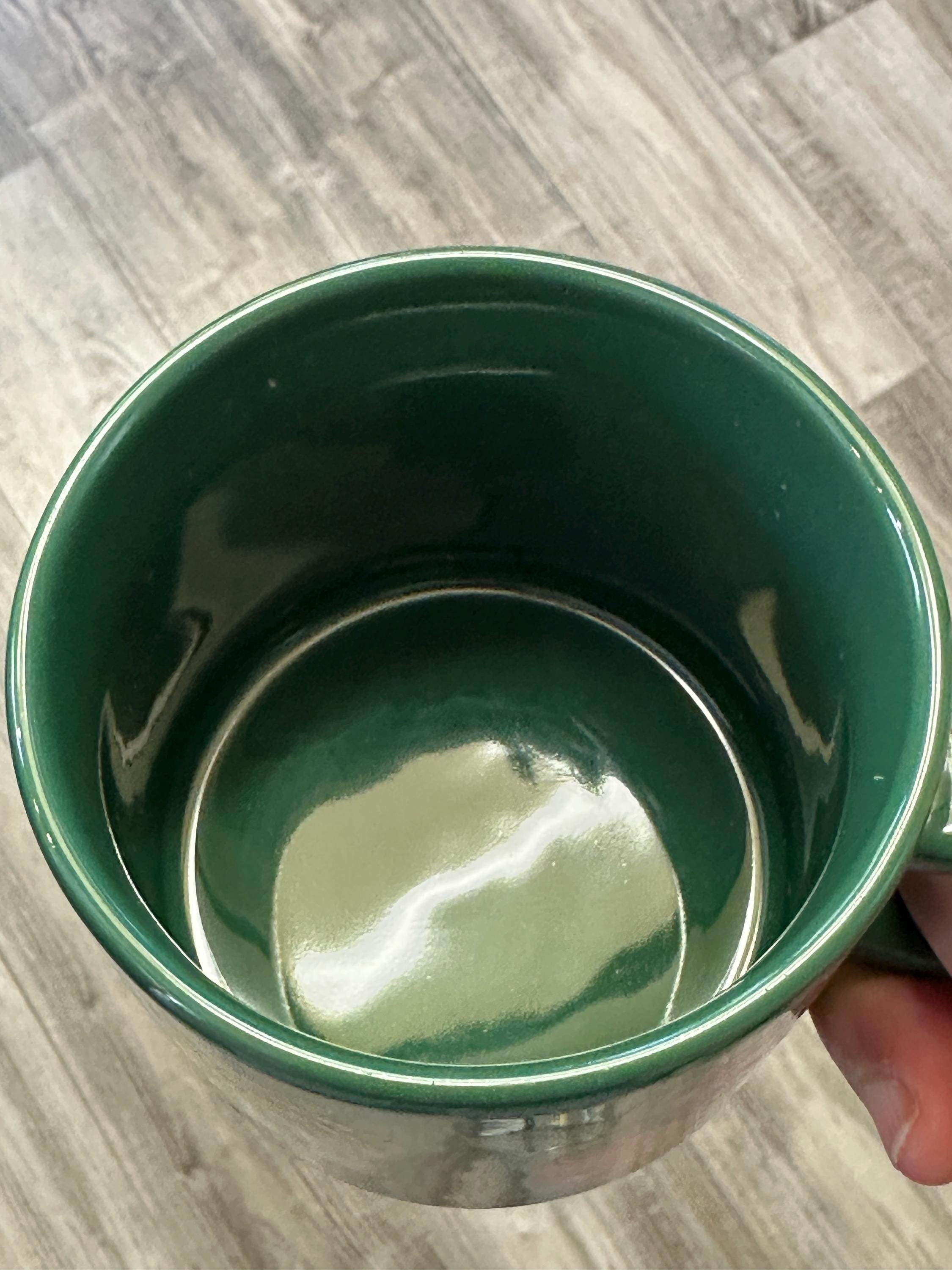 Starbucks Green Floral Ceramic Mug 12oz – Multicolor Flowers, 2018. Ship Fast!