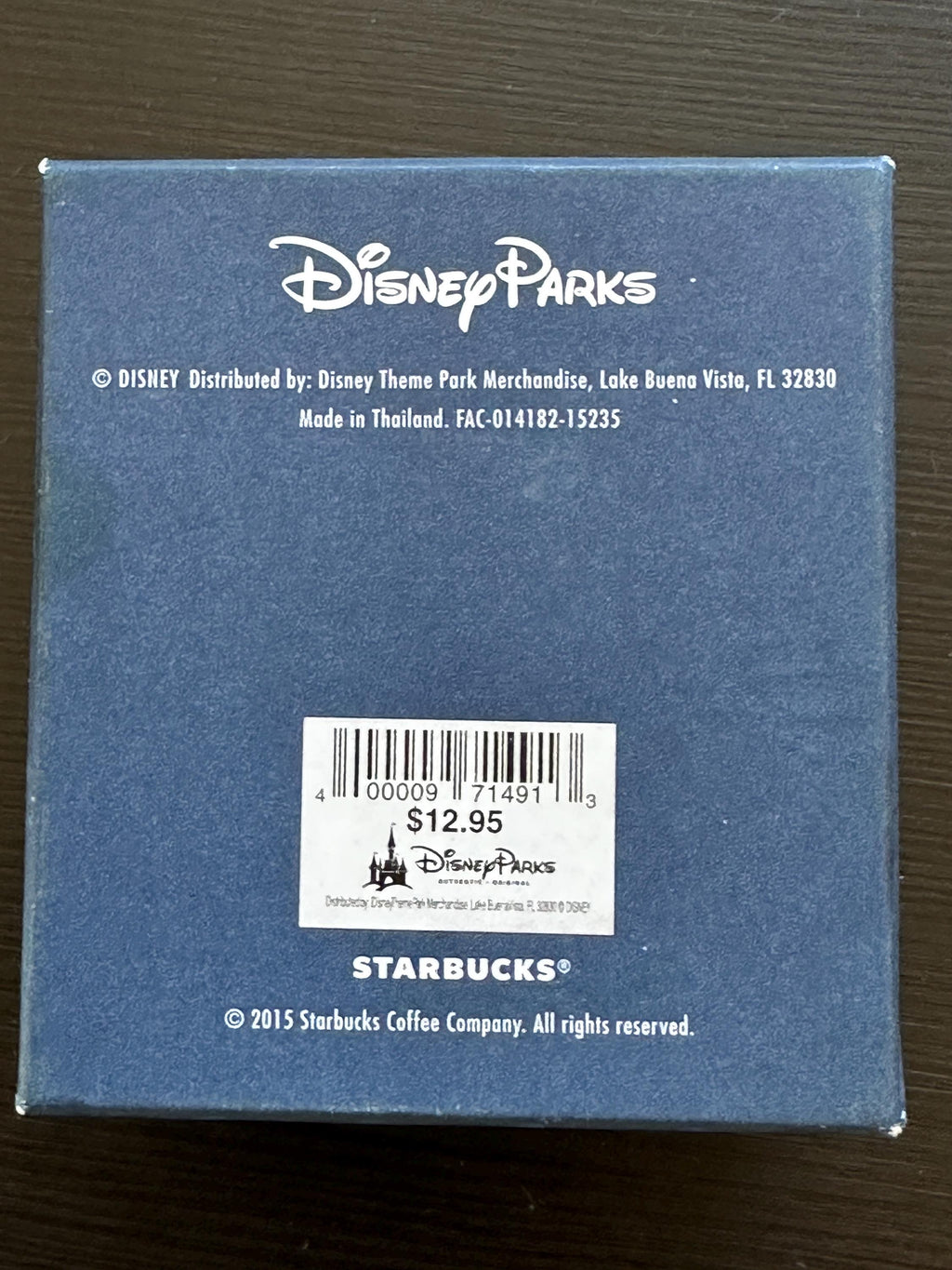 Starbucks Disneyland 60th Diamond Celebration Ornament 2015 – New | Ship Fast!