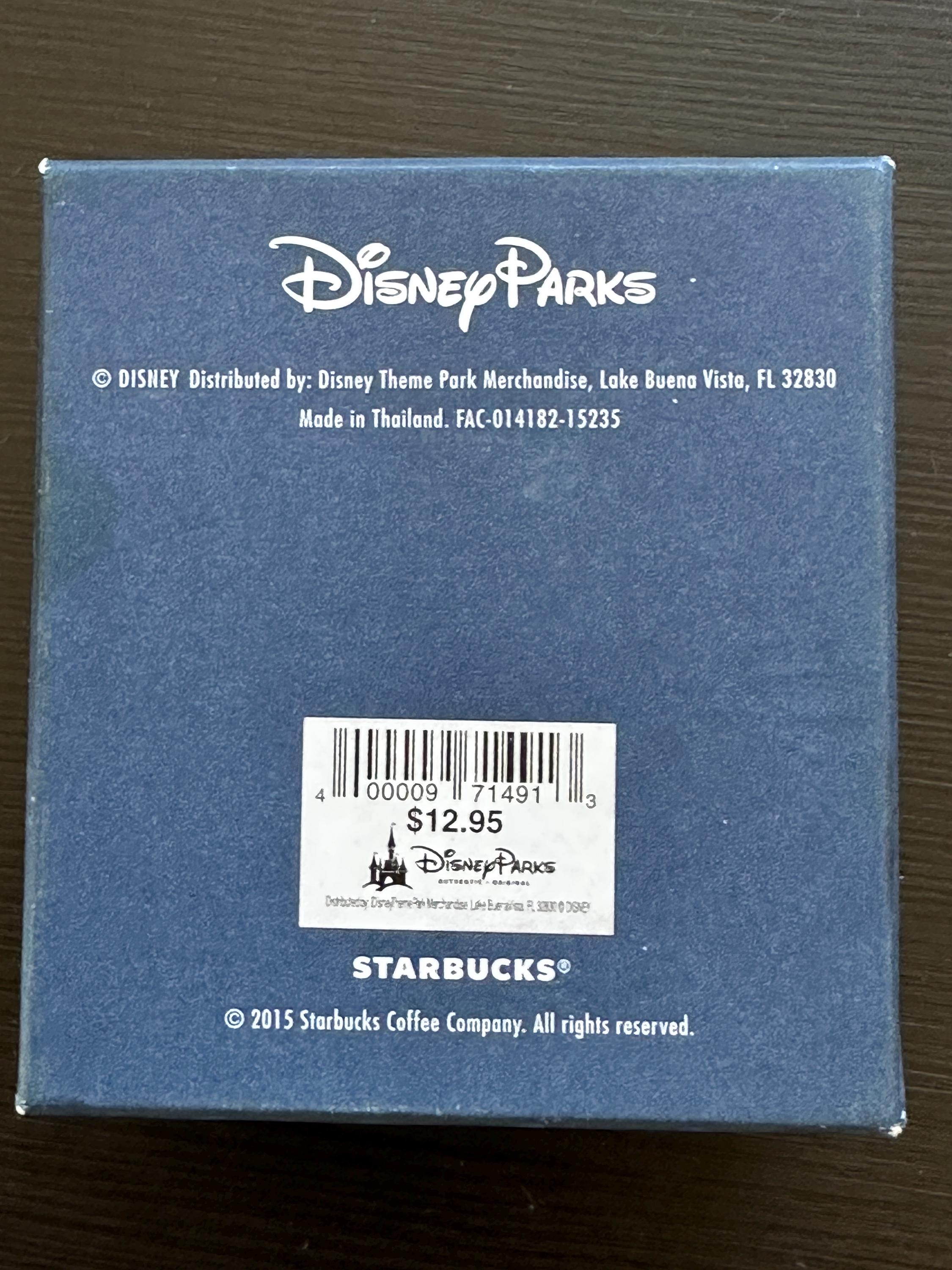 Starbucks Disneyland 60th Diamond Celebration Ornament 2015 – New | Ship Fast!