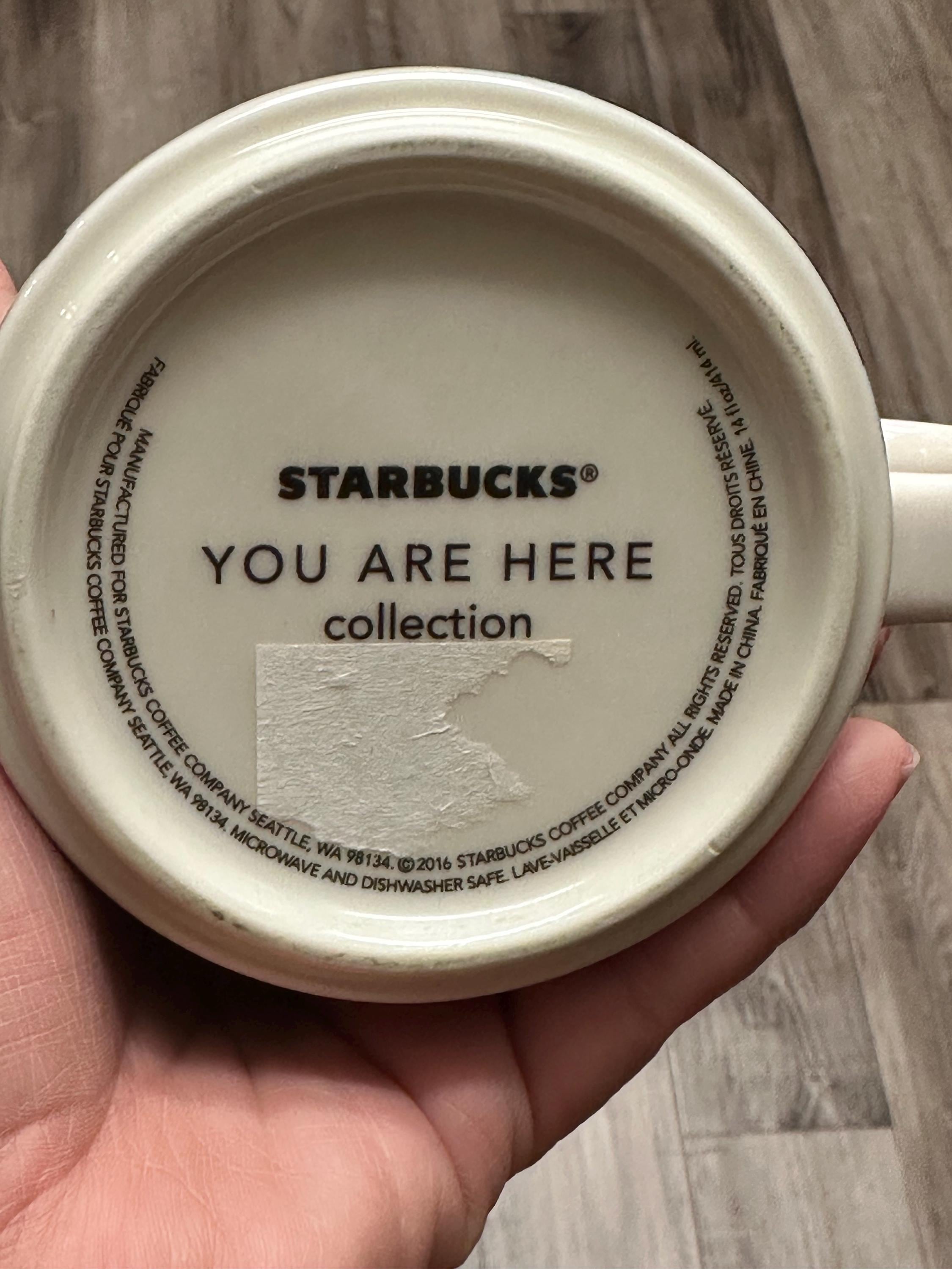 Starbucks Alabama You Are Here Mug 14oz. Ship Fast!