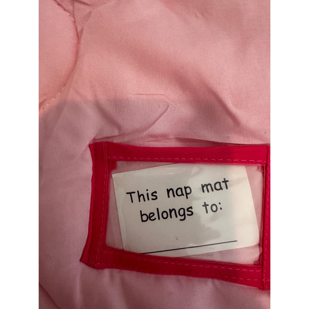 Ballerina Toddler Nap Mat – Roll-Up Sleeping Bag with Pillow. Ship Fast!