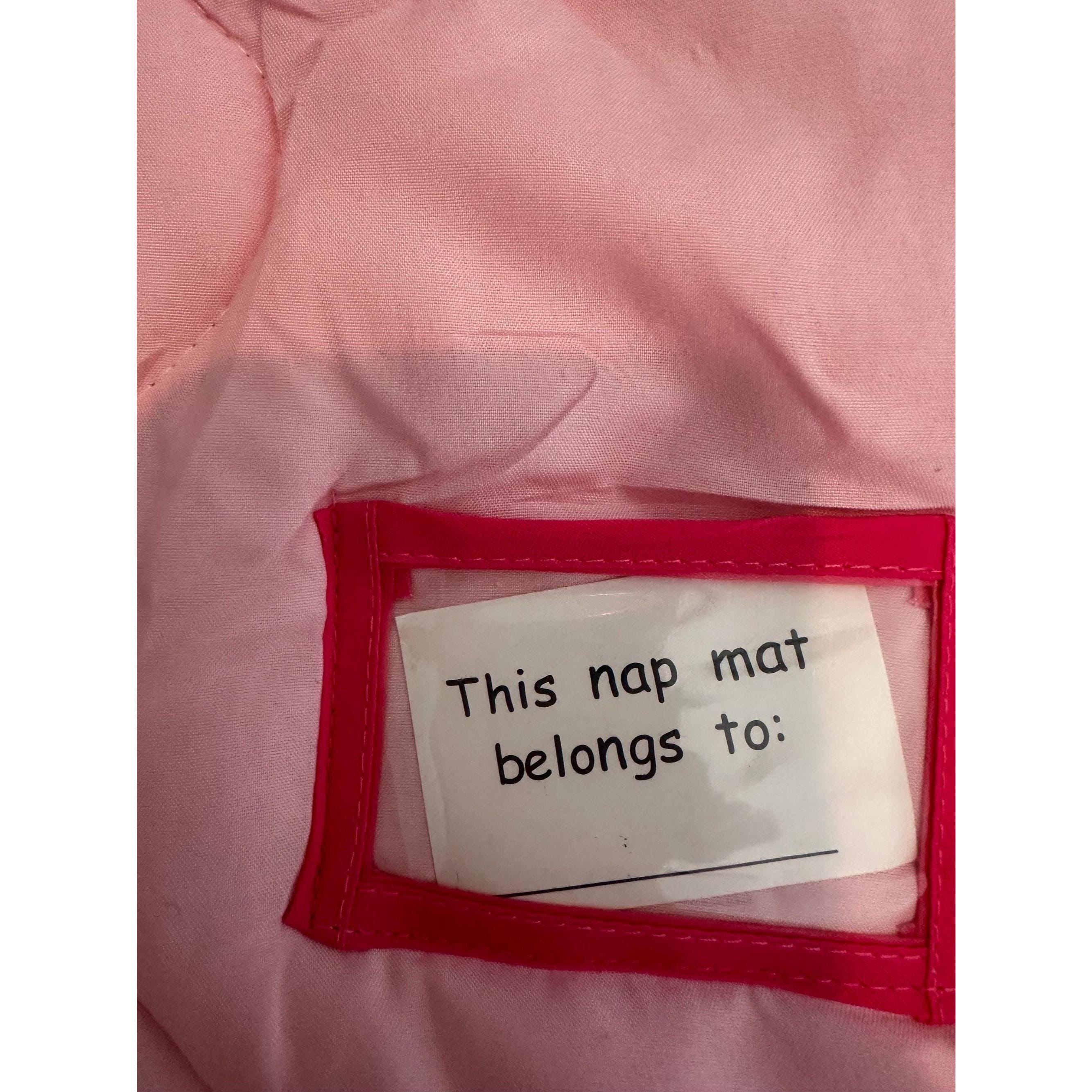 Ballerina Toddler Nap Mat – Roll-Up Sleeping Bag with Pillow. Ship Fast!