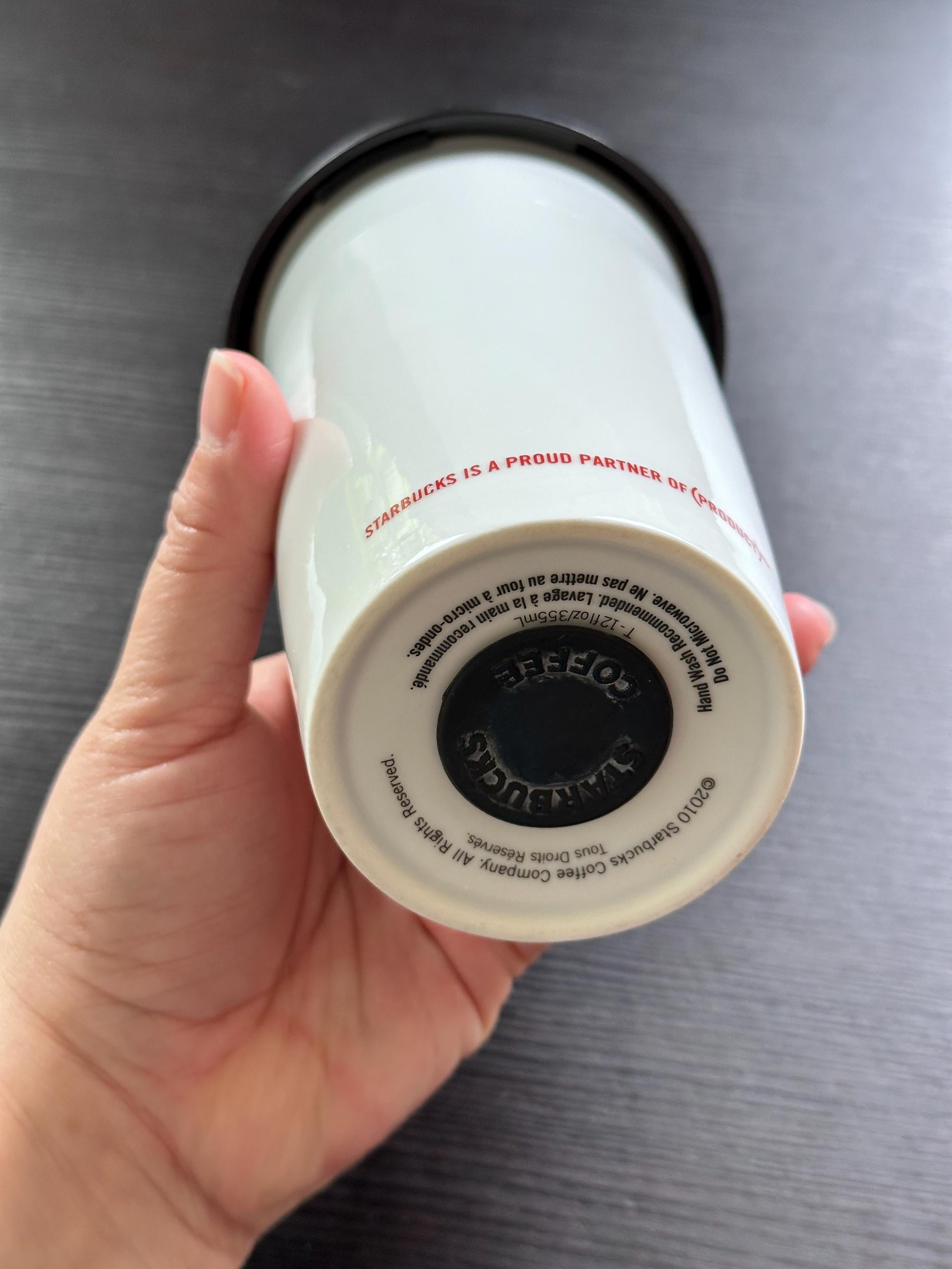 Starbucks 2010 Red Double Wall Travel Tumbler 12oz – Vintage Mug
