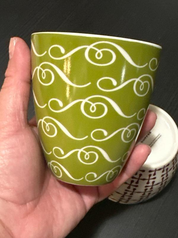 Starbucks Nesting Bone China Cups Coffee Cup Set of 3. New!