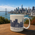 Starbucks San Francisco Architecture Series Mug 18oz Coffee Cup EUC | Little Joy Market