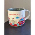 Starbucks Washington DC You Are Here mug 14oz. EUC. Ship Fast!