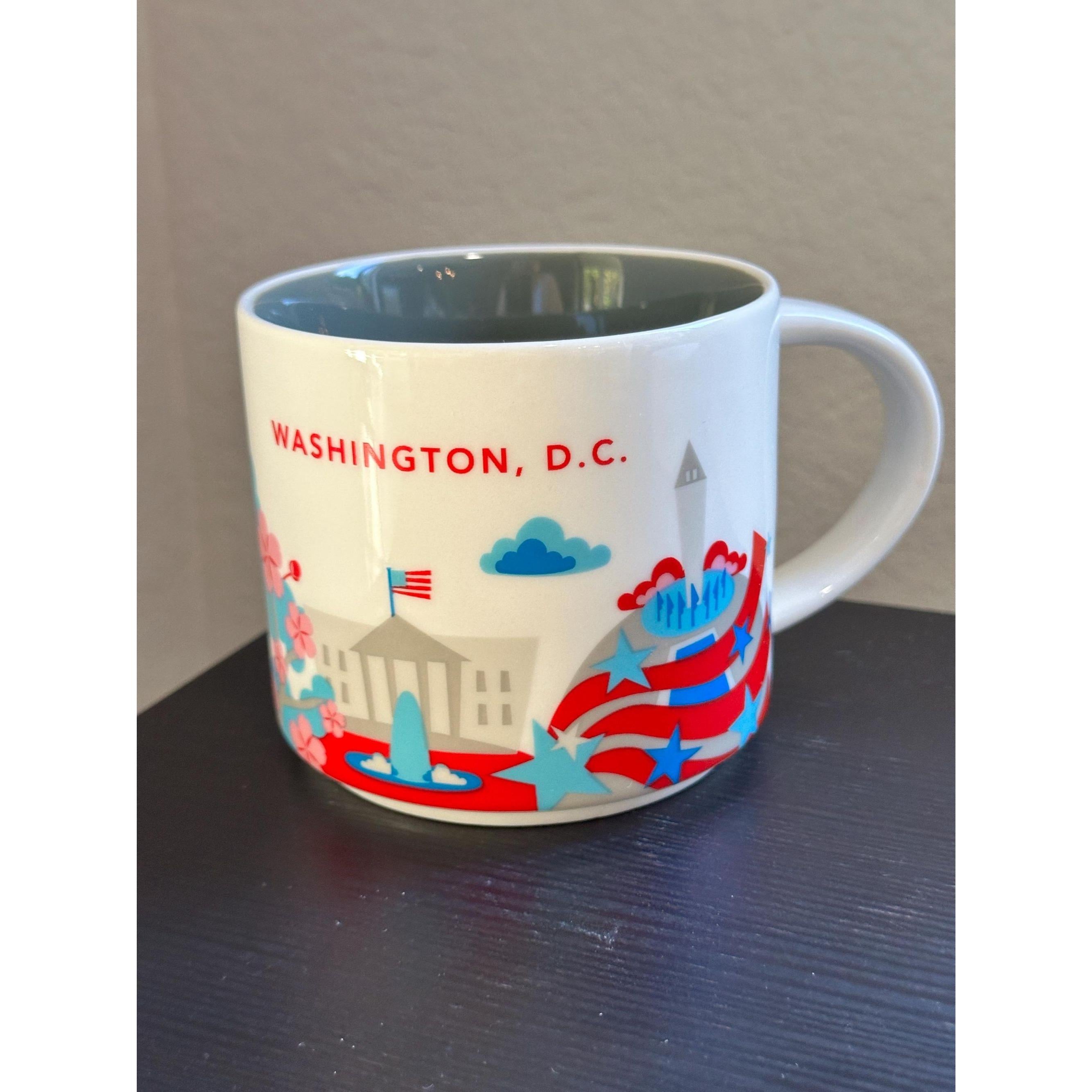 Starbucks Washington DC You Are Here mug 14oz. EUC. Ship Fast!