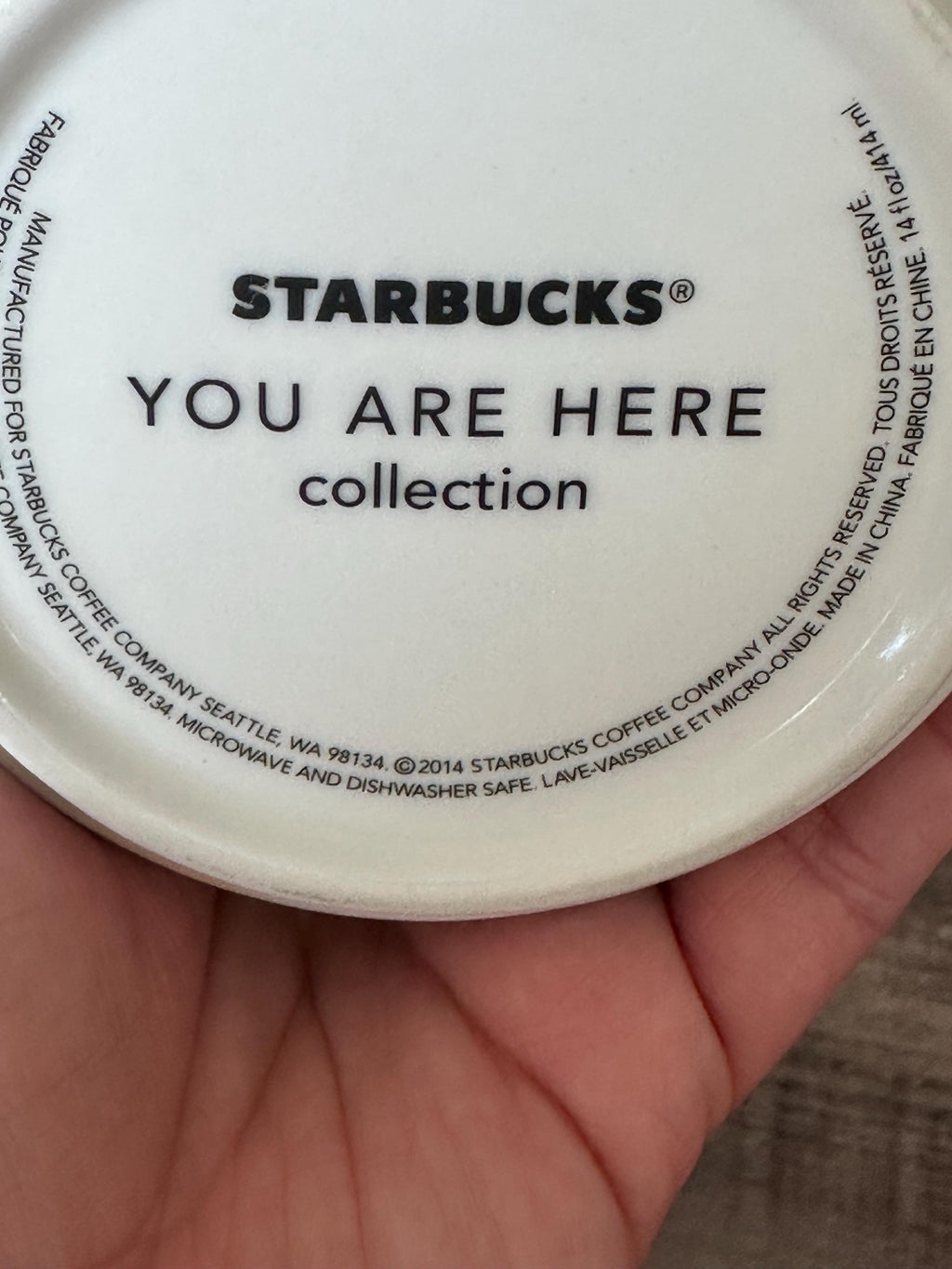 Starbucks Orange County You Are Here Mug 14oz – Ship Fast!
