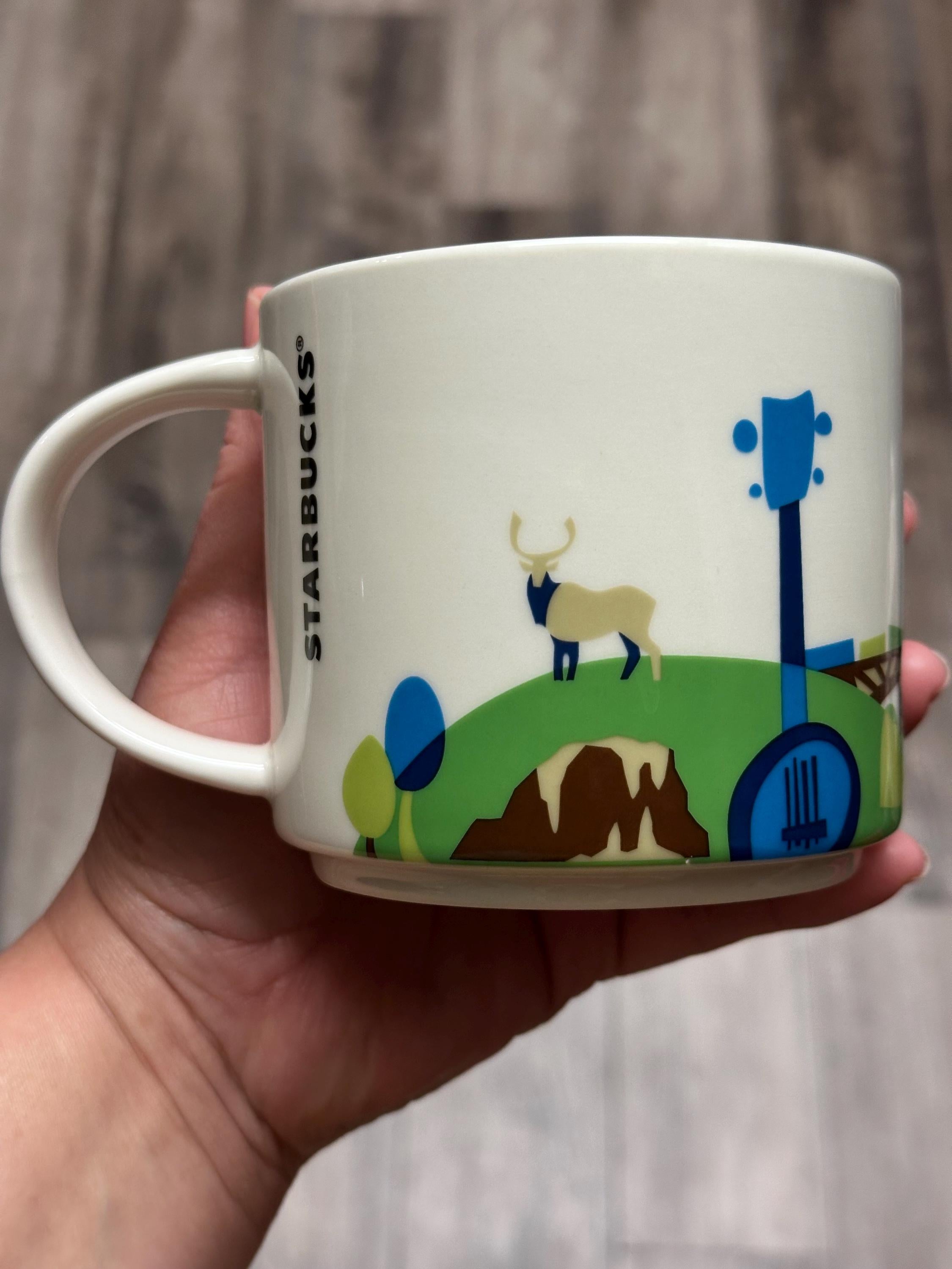 Starbucks Kentucky You Are Here Collection 14oz Ceramic Coffee Cup. Ship Fast!