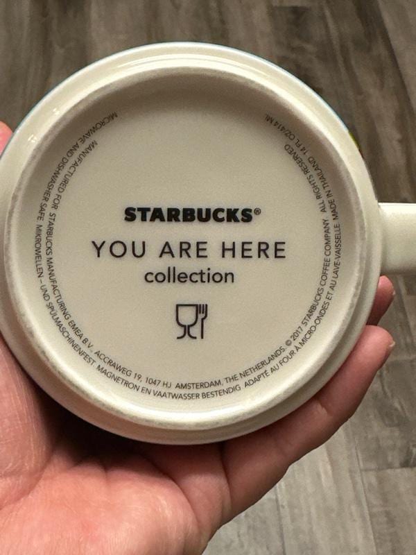 Starbucks London You Are Here Collection 14oz Coffee Mug EUC. Ship Fast!