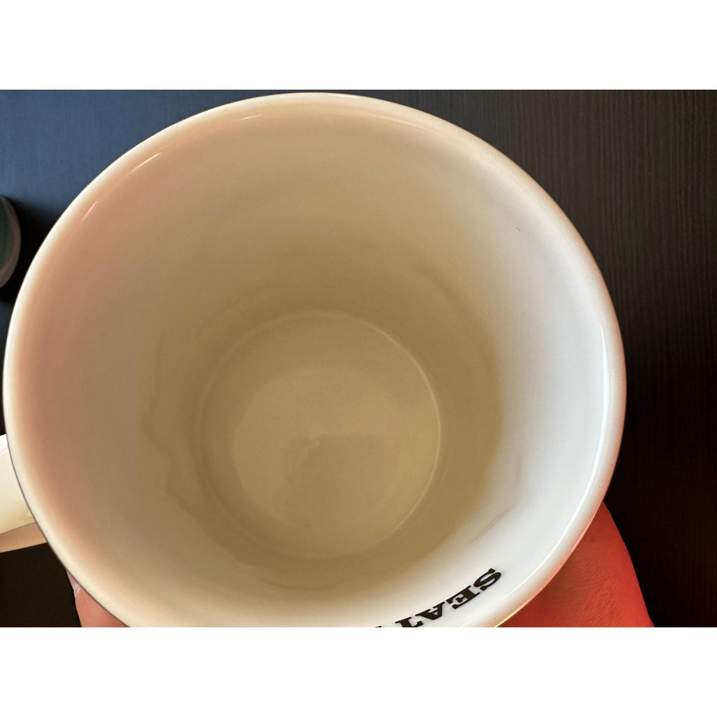 Starbucks Seattle Collector Series Mug – Black & White. Ship Fast!