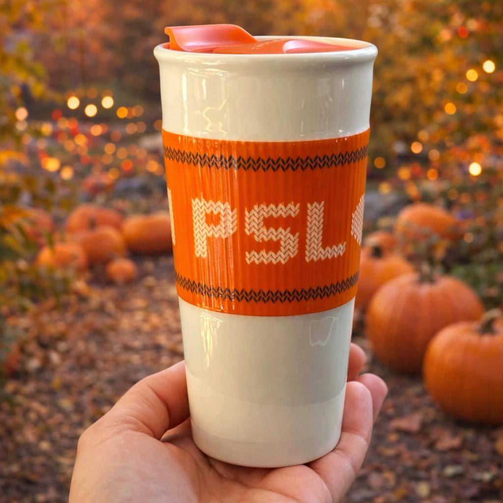 Starbucks PSL Ceramic Travel Tumbler. Ship fast! | Little Joy Market
