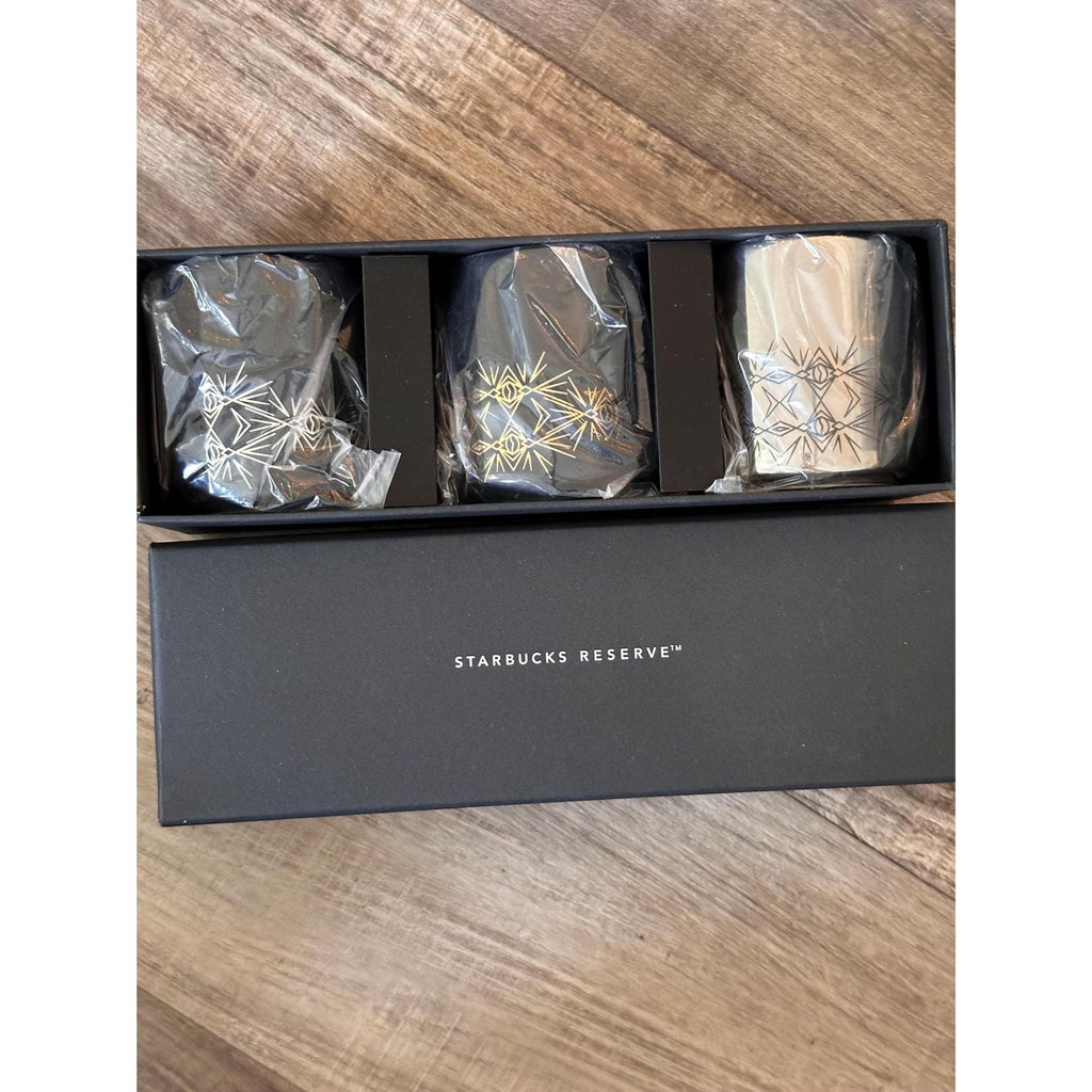 Starbucks Reserve Mixology Demi Set: 3oz Shot Glasses, Set of 3