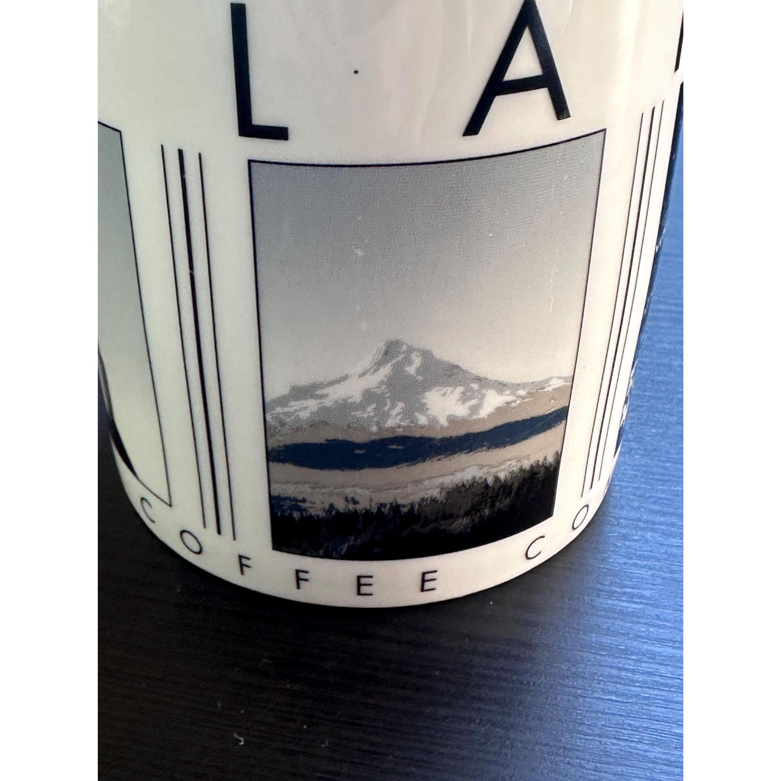 Vintage Starbucks Portland Oregon City Scene Mug - 2005 Barista Series