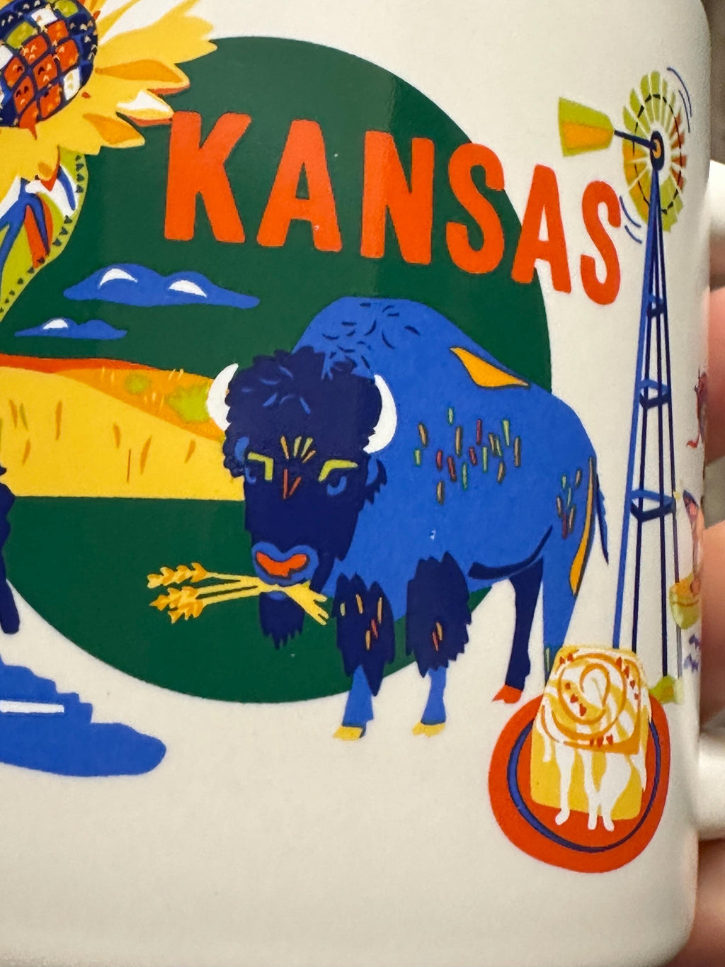 Starbucks Discovery Series Kansas Mug 14oz (2024). Ship Fast!