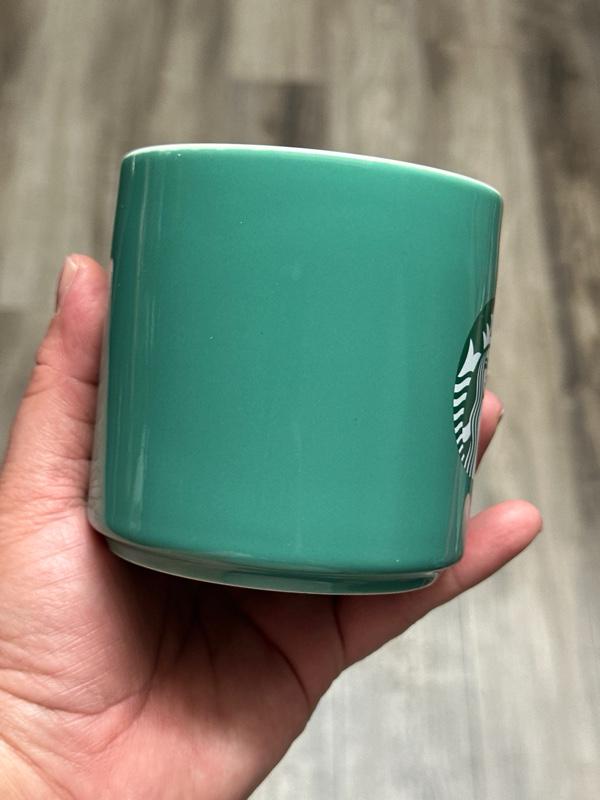 Starbucks Mint Green Coffee Mug Set of 2. 11oz. 2021 EUC. Ship Fast!