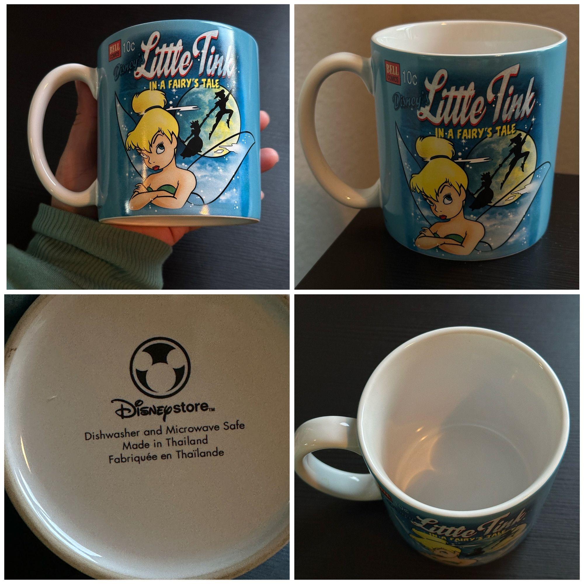 Disney Tinker Bell Collectible Mug – 16 oz Fairy Tale Cup. Ship Fast!