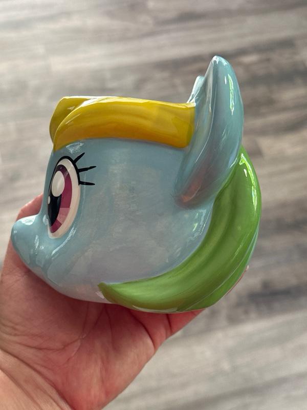Rainbow Dash Pony Face Mug 2014 14oz Coffee Cup Collectible – New. Ship fast!