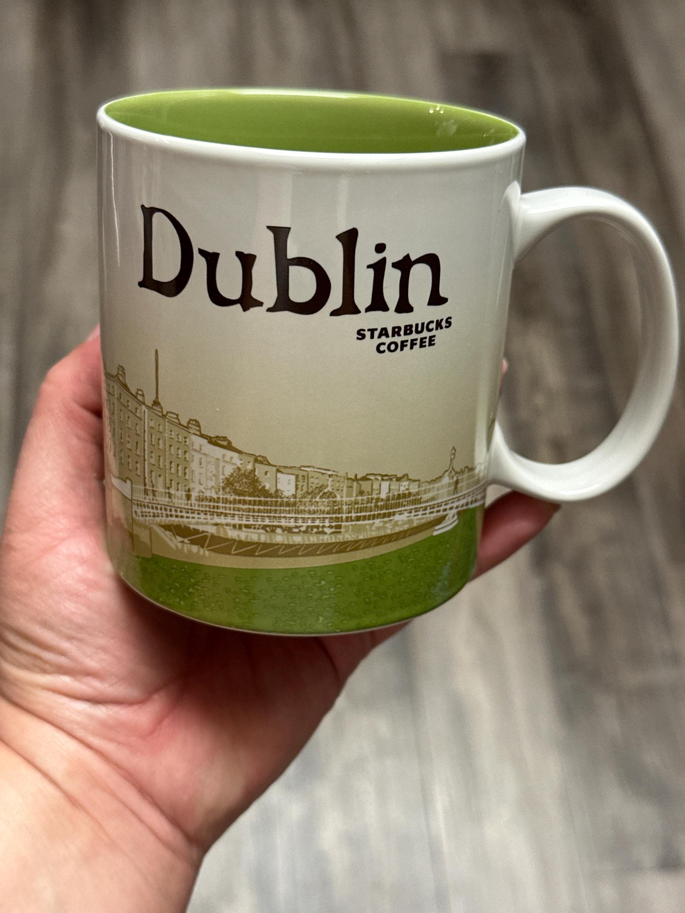 Starbucks Dublin Global Icon Mug 16 oz. EUC. Ship Fast!