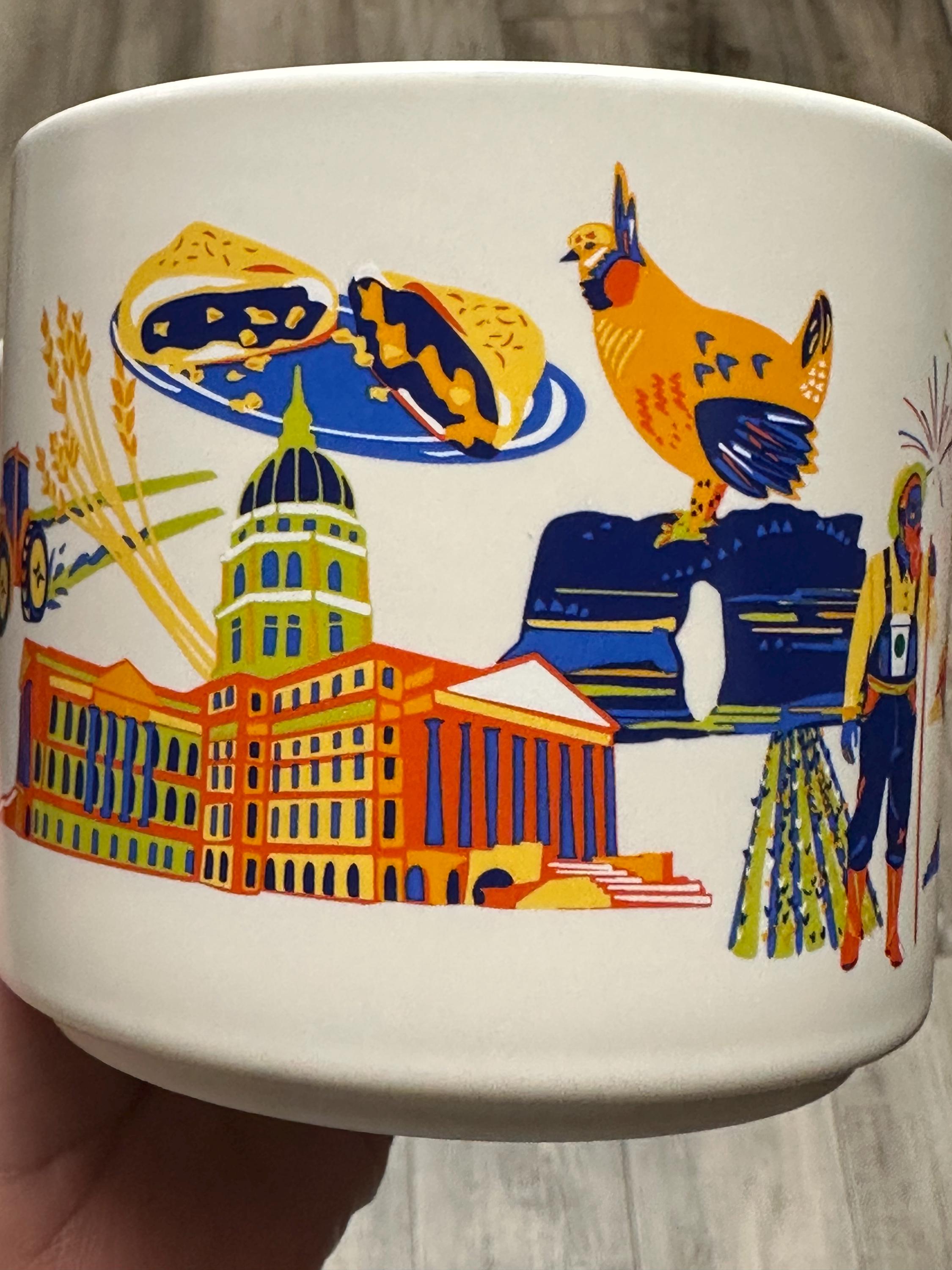 Starbucks Discovery Series Kansas Mug 14oz (2024). Ship Fast!
