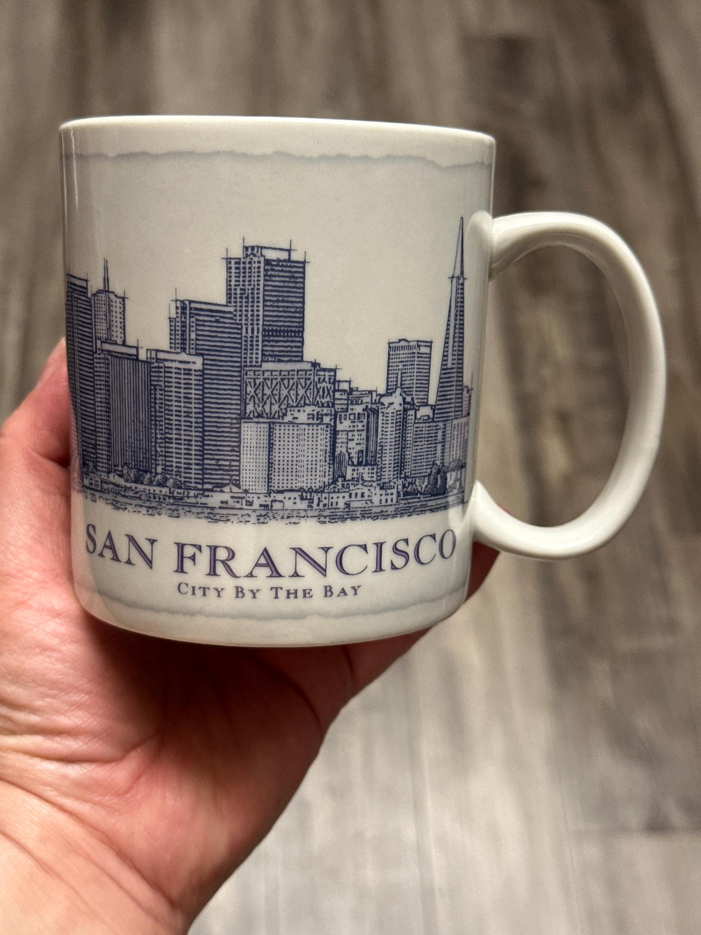 Starbucks San Francisco Architecture Series Mug 18oz Coffee Cup EUC