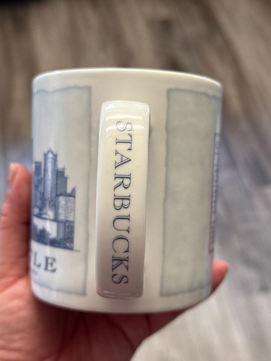 Starbucks Seattle Architecture Series Mug 18oz Coffee Cup EUC