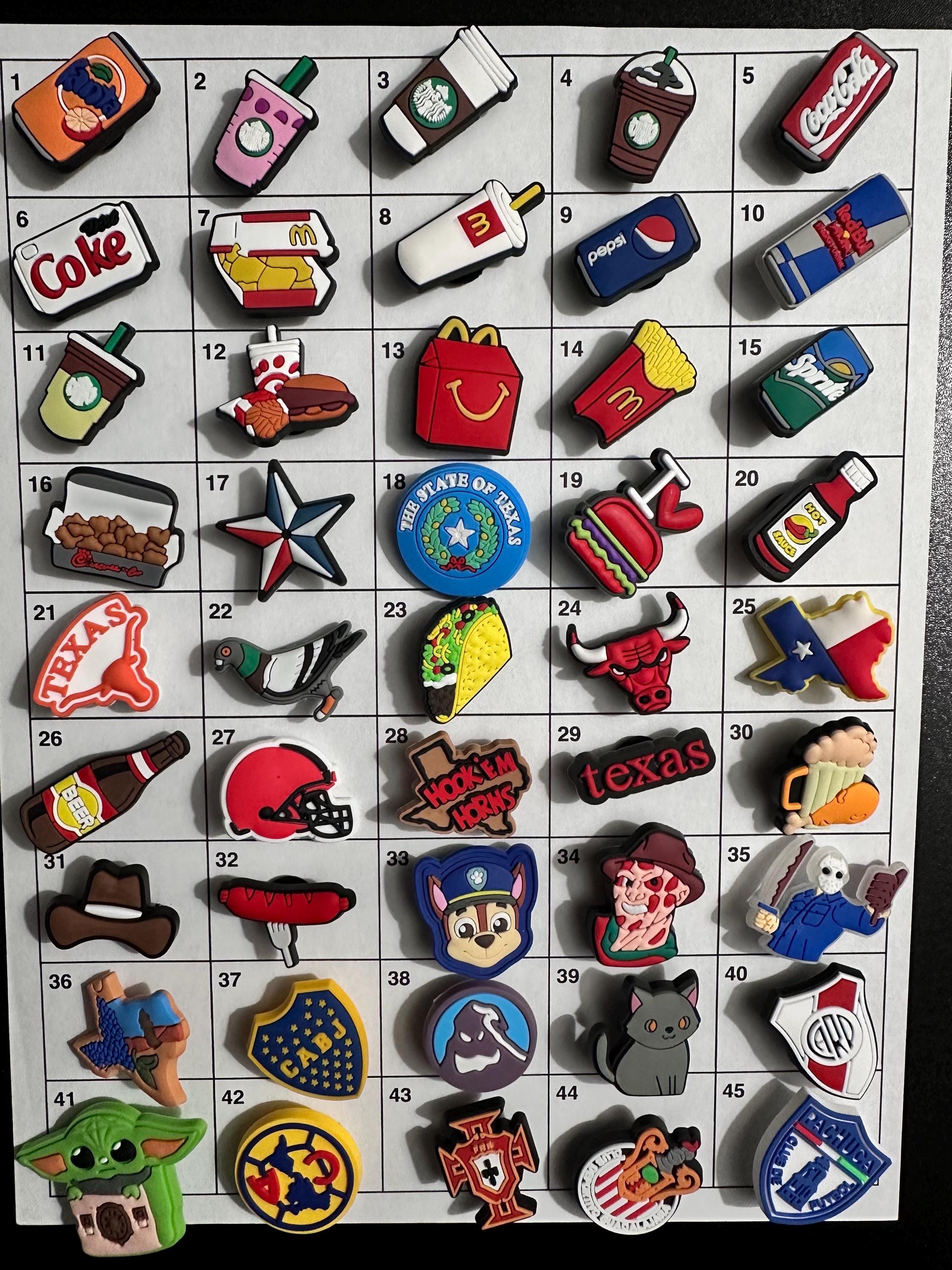 Shoe Charms for Clogs Charms Food Sports Halloween. Ship Fast!