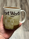 Starbucks Fort Worth City Collector Series Mug 16oz Coffee Cup Collector GUC. Ship Fast! | Little Joy Market